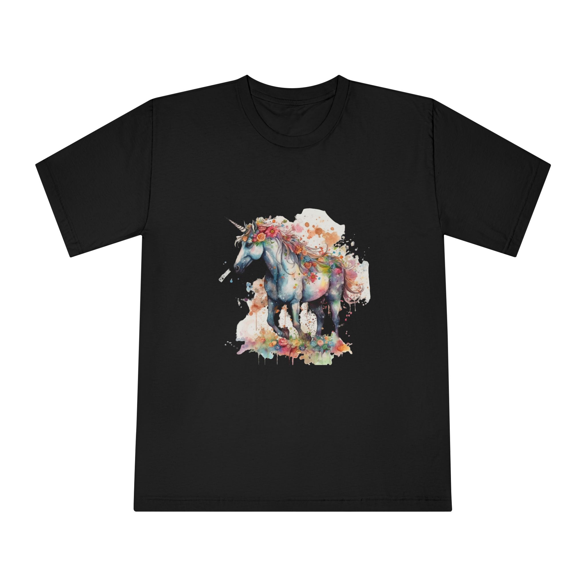Unicorns 168 Unisex Classic Crewneck T Shirt - Image 5