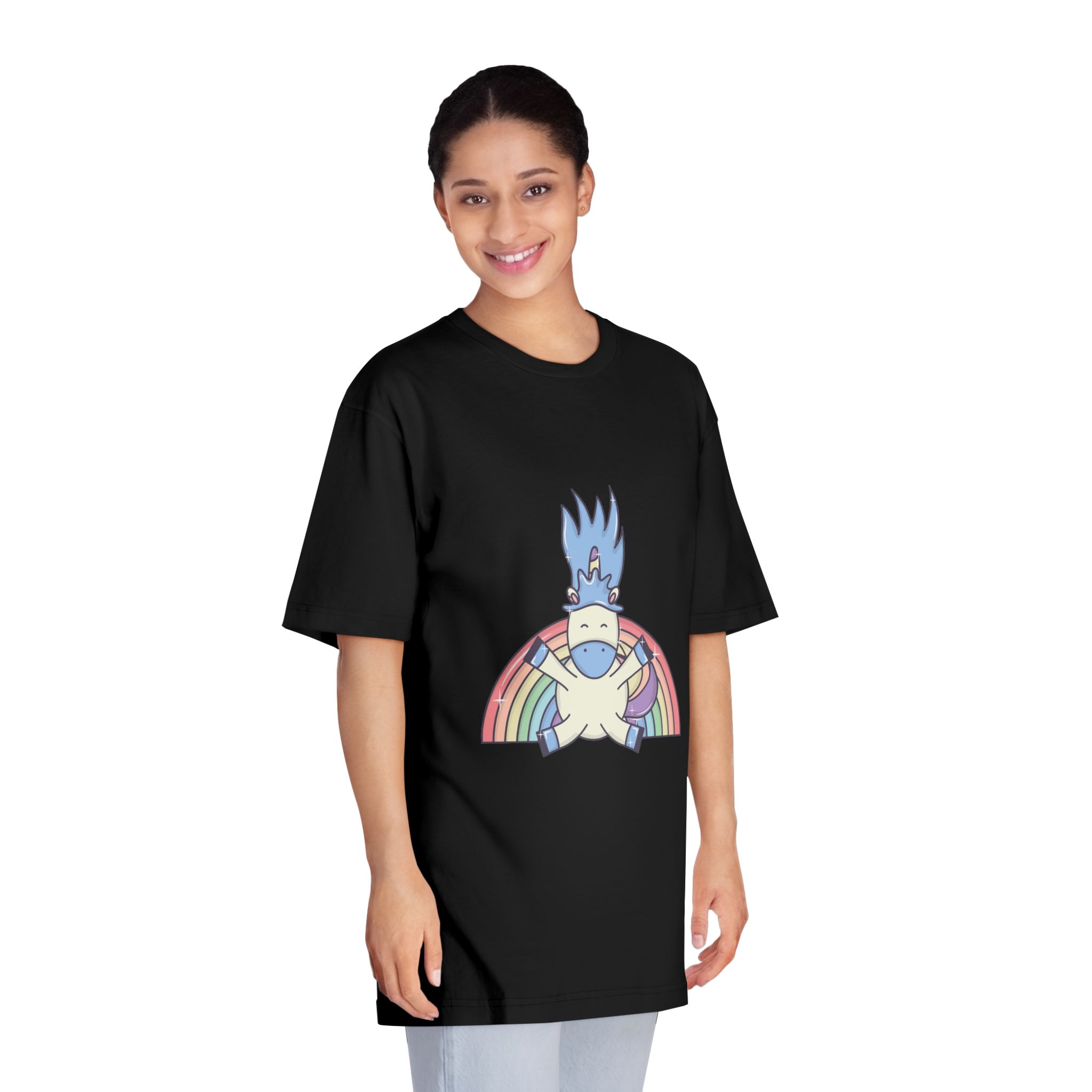 Unicorns 103 Unisex Classic Crewneck T Shirt - Image 7