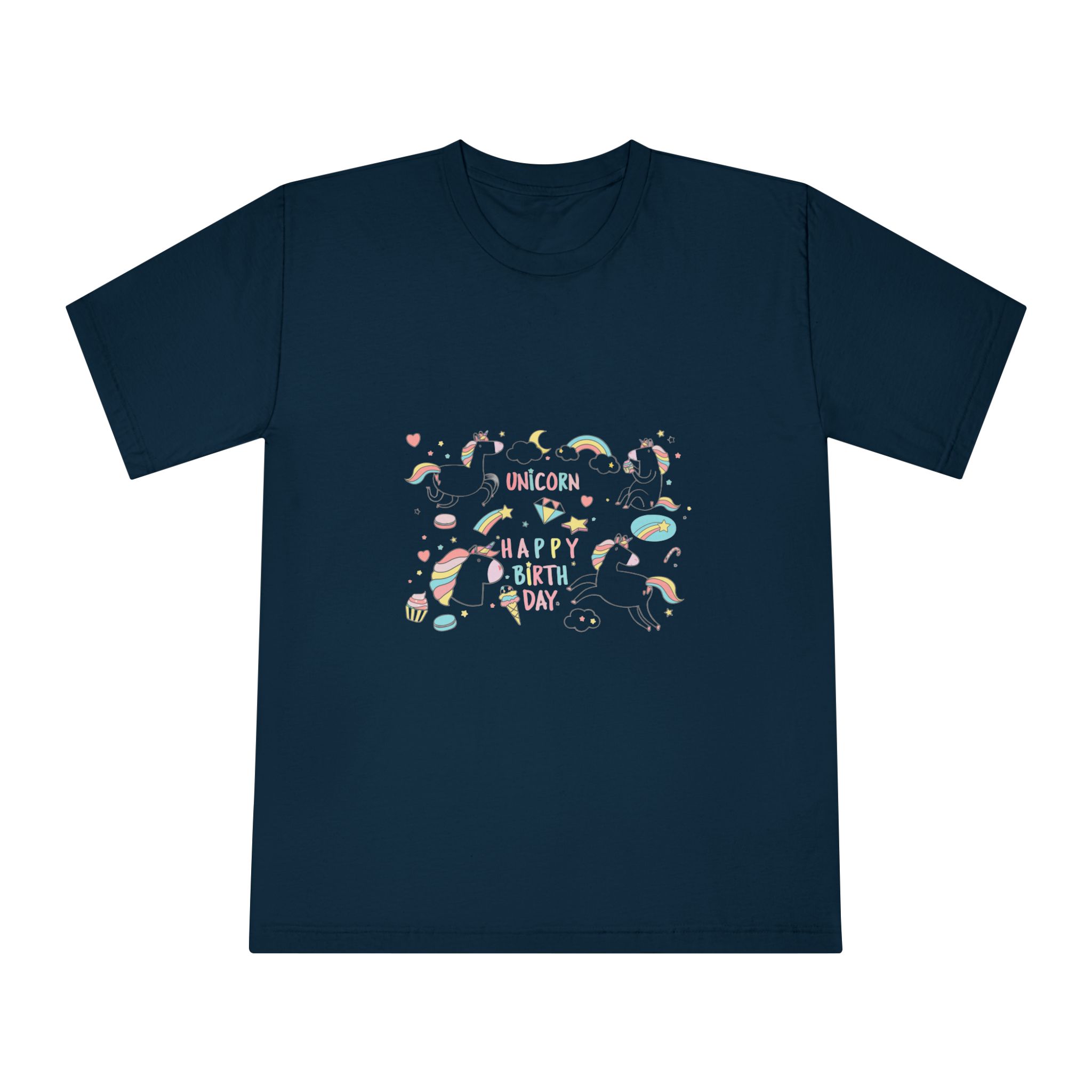 Unicorn V9 Unisex Classic Crewneck T Shirt - Image 17