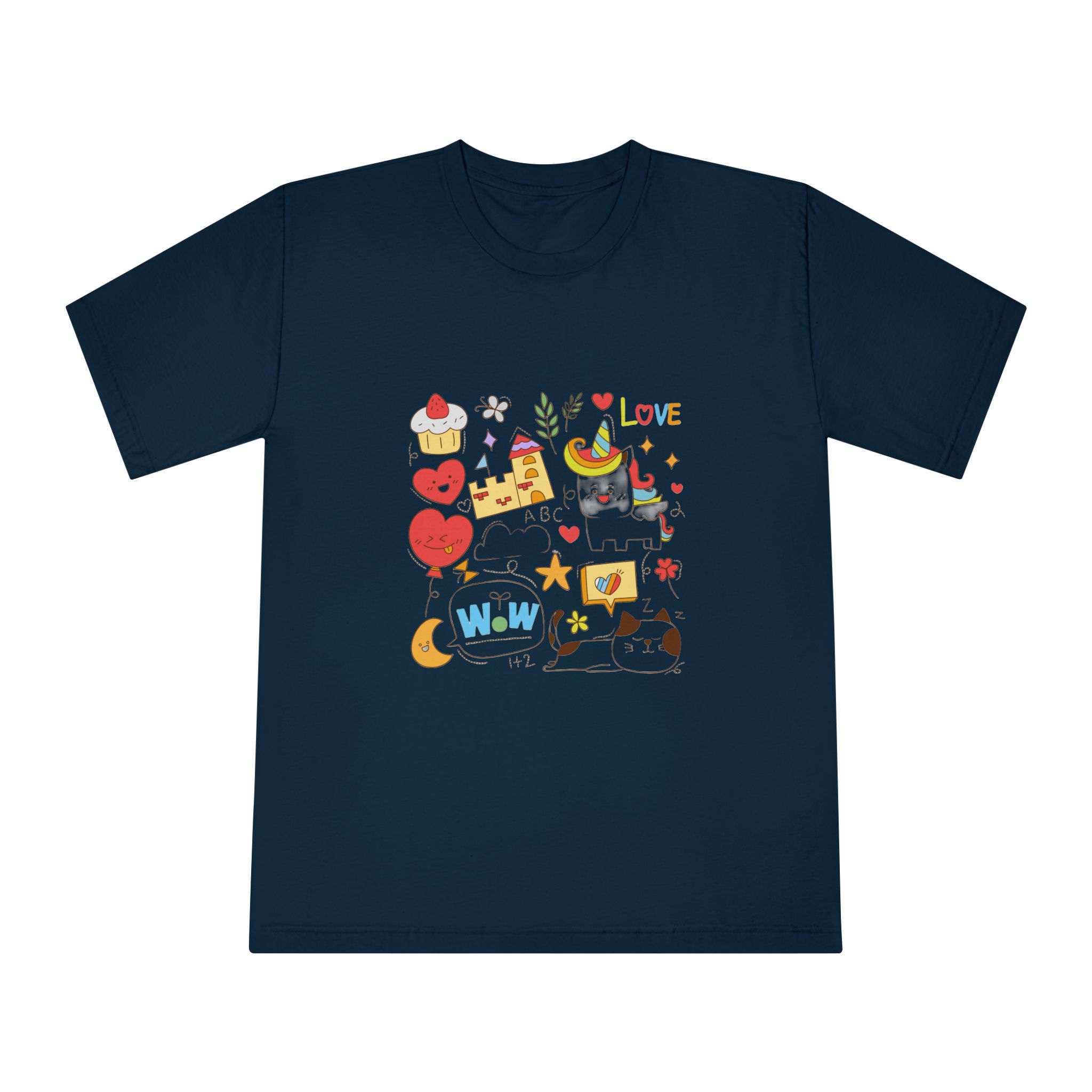 Unicorn V565 Unisex Classic Crewneck T Shirt - Image 17