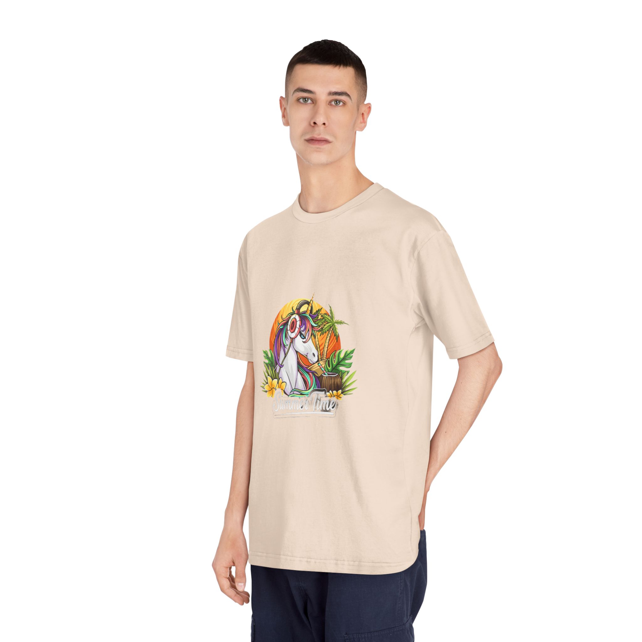 Unicorn V778 Unisex Classic Crewneck T Shirt - Image 12