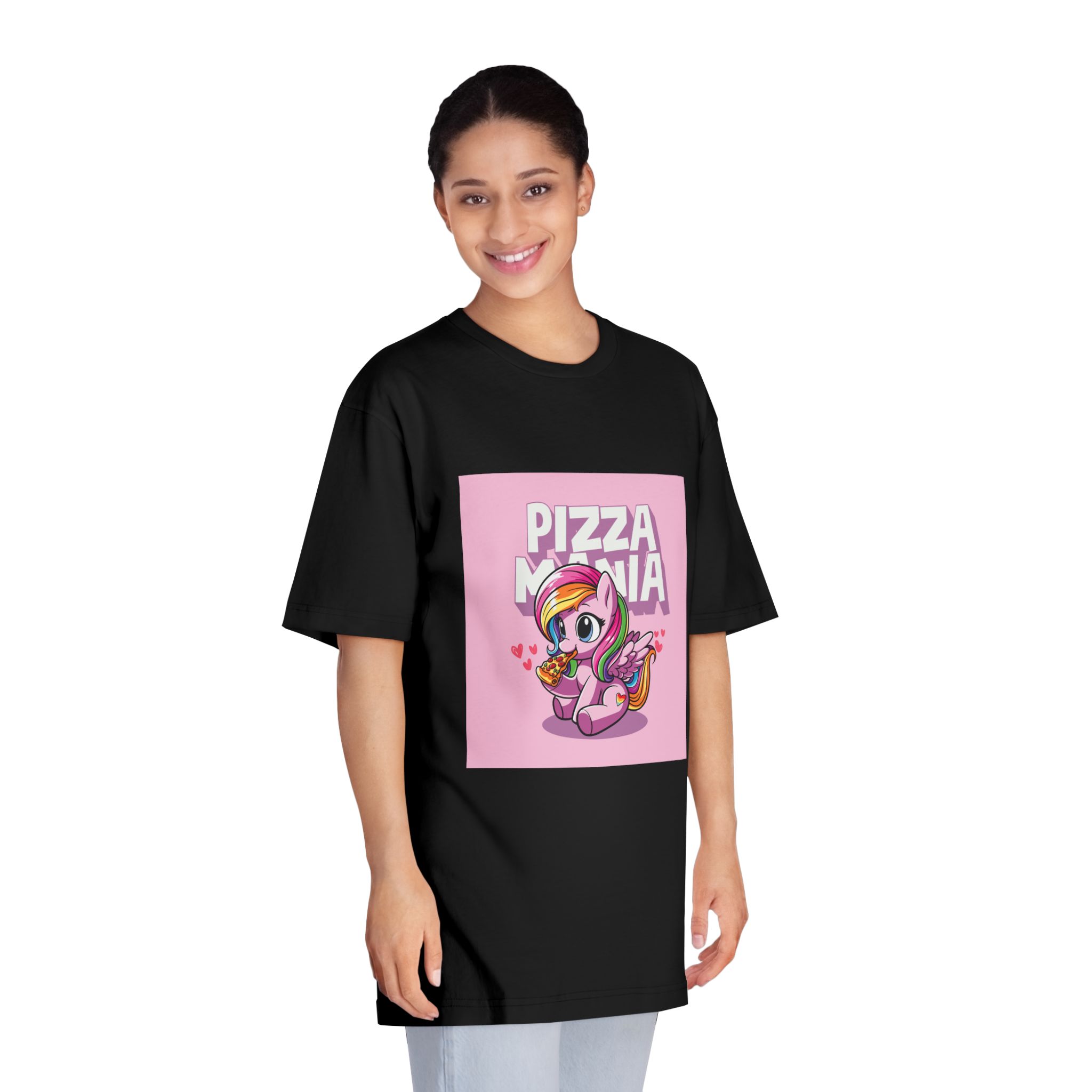 Pizza Mania Copia Unisex Classic Crewneck T Shirt - Image 7