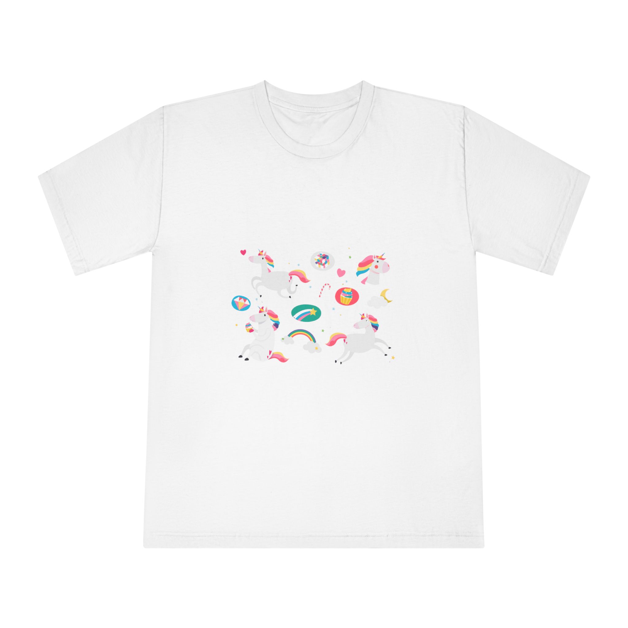 Unicorns 65 Unisex Classic Crewneck T Shirt