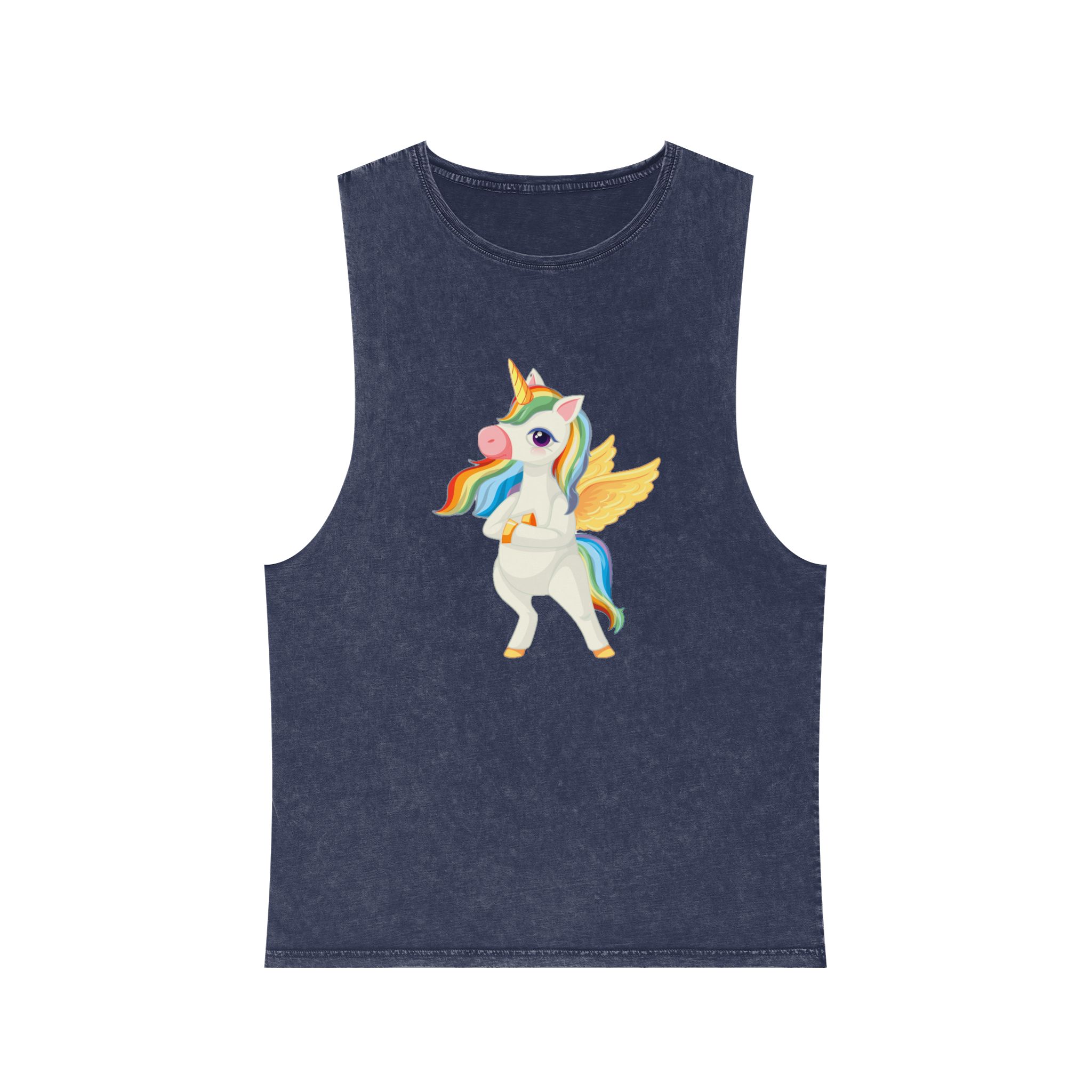 Unicorn V427 Unisex Stonewash Tank Top - Image 13