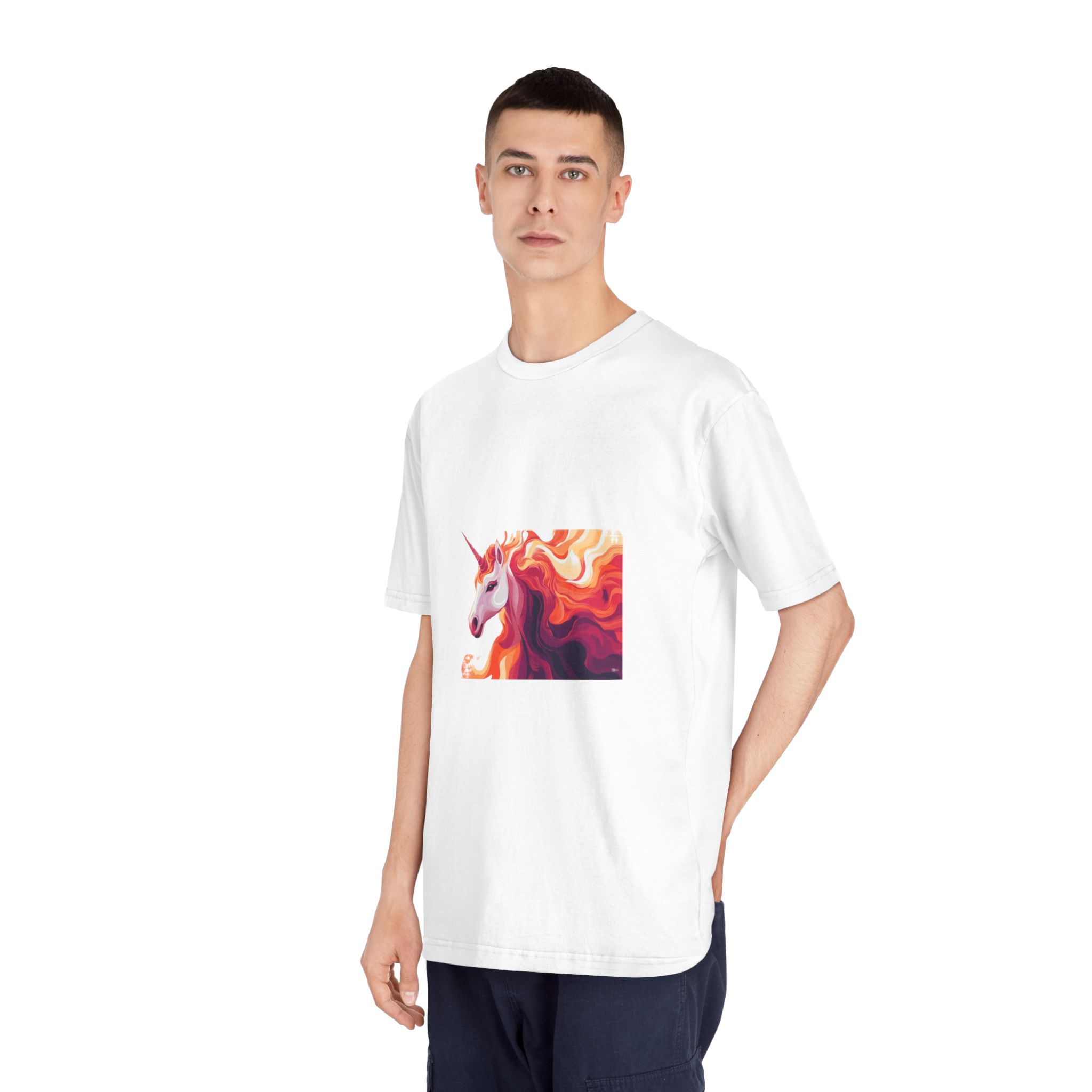 Unicorns 2 Unisex Classic Crewneck T Shirt - Image 4