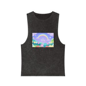 Unicorn V387 Unisex Stonewash Tank Top