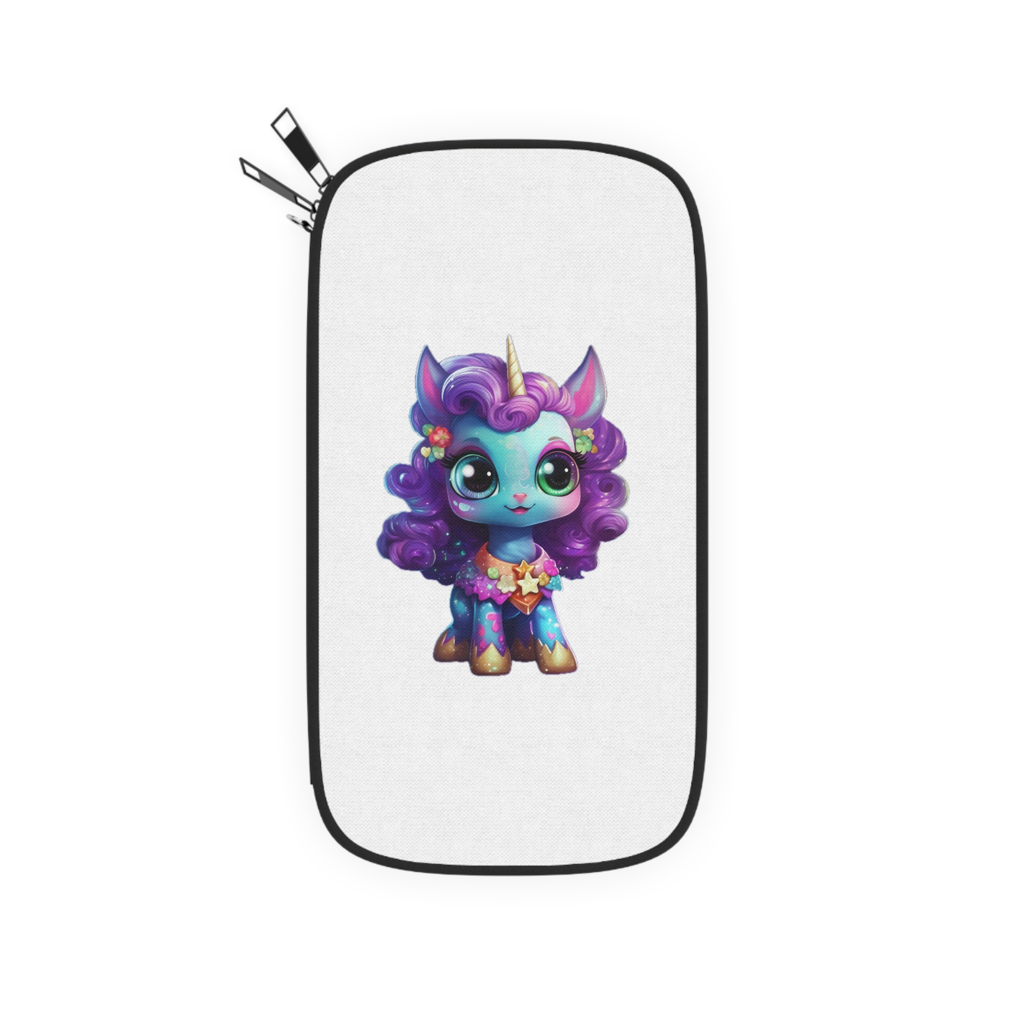 Beautiful Cute Baby Unicorn Copy Passport Wallet - Image 2