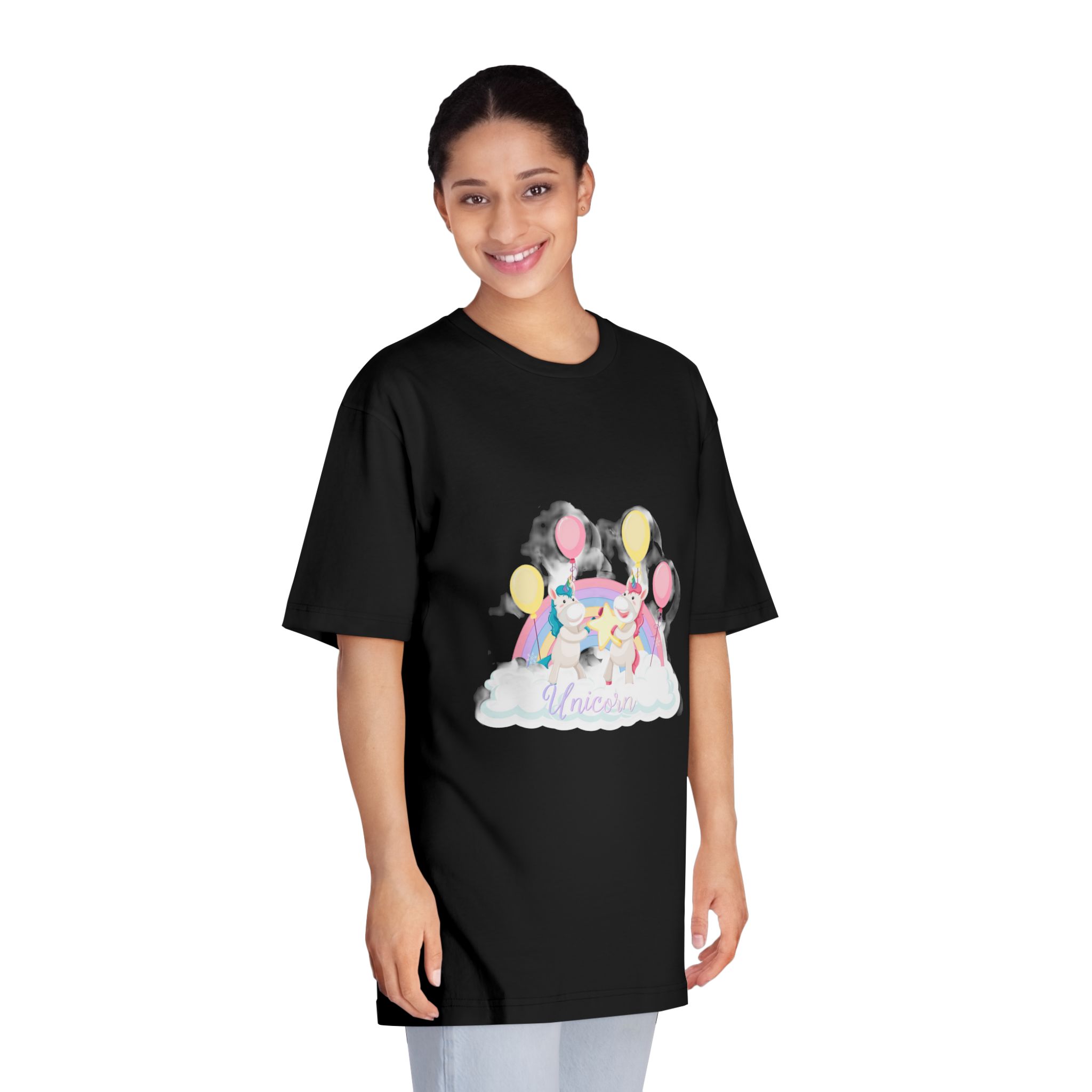Unicorn V686 Unisex Classic Crewneck T Shirt - Image 7