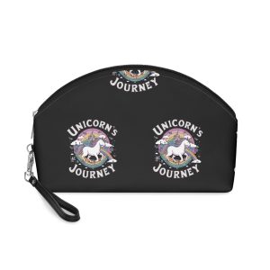 Unicorn Has Rainbow Its Back Makeup Bag