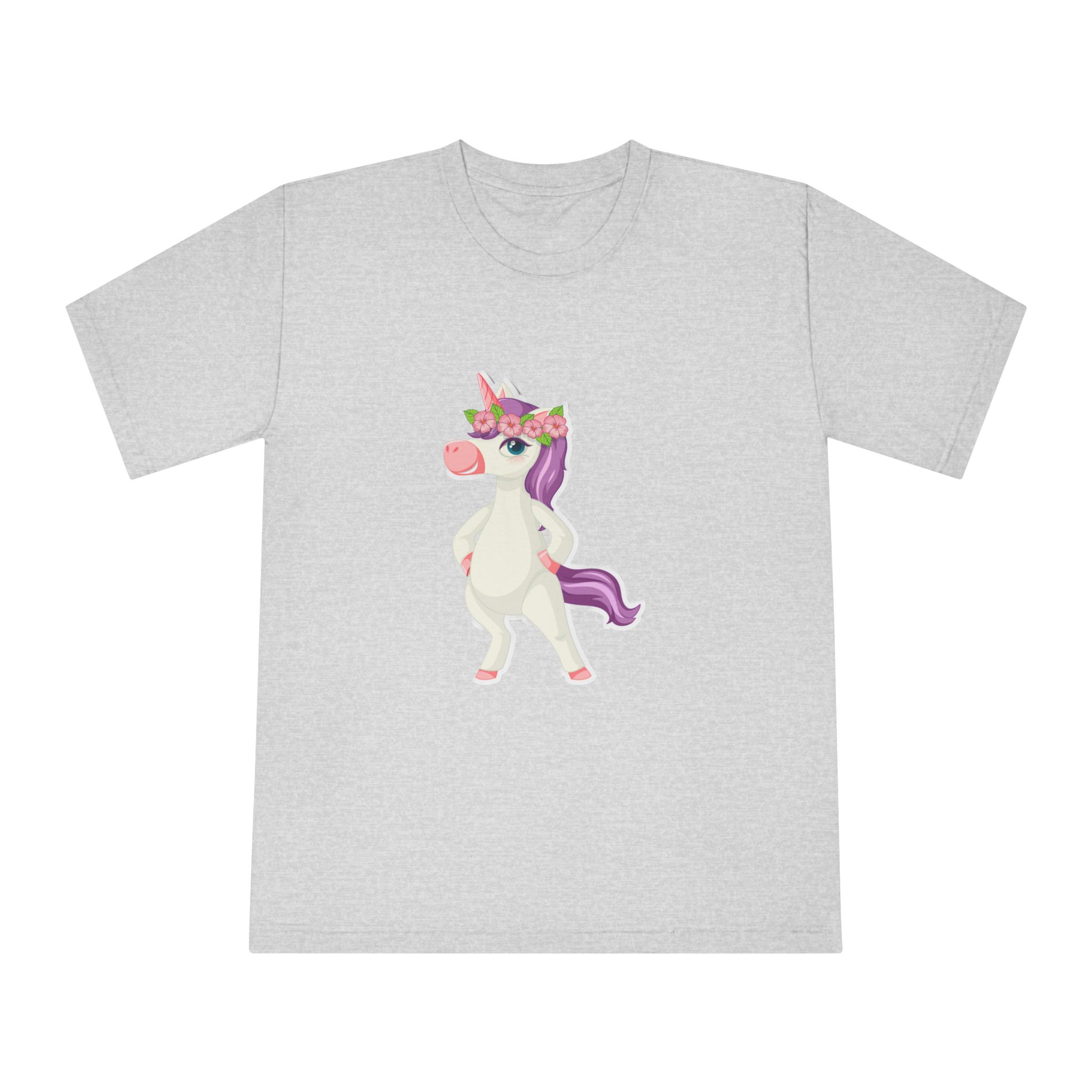 Unicorn V599 Unisex Classic Crewneck T Shirt - Image 13