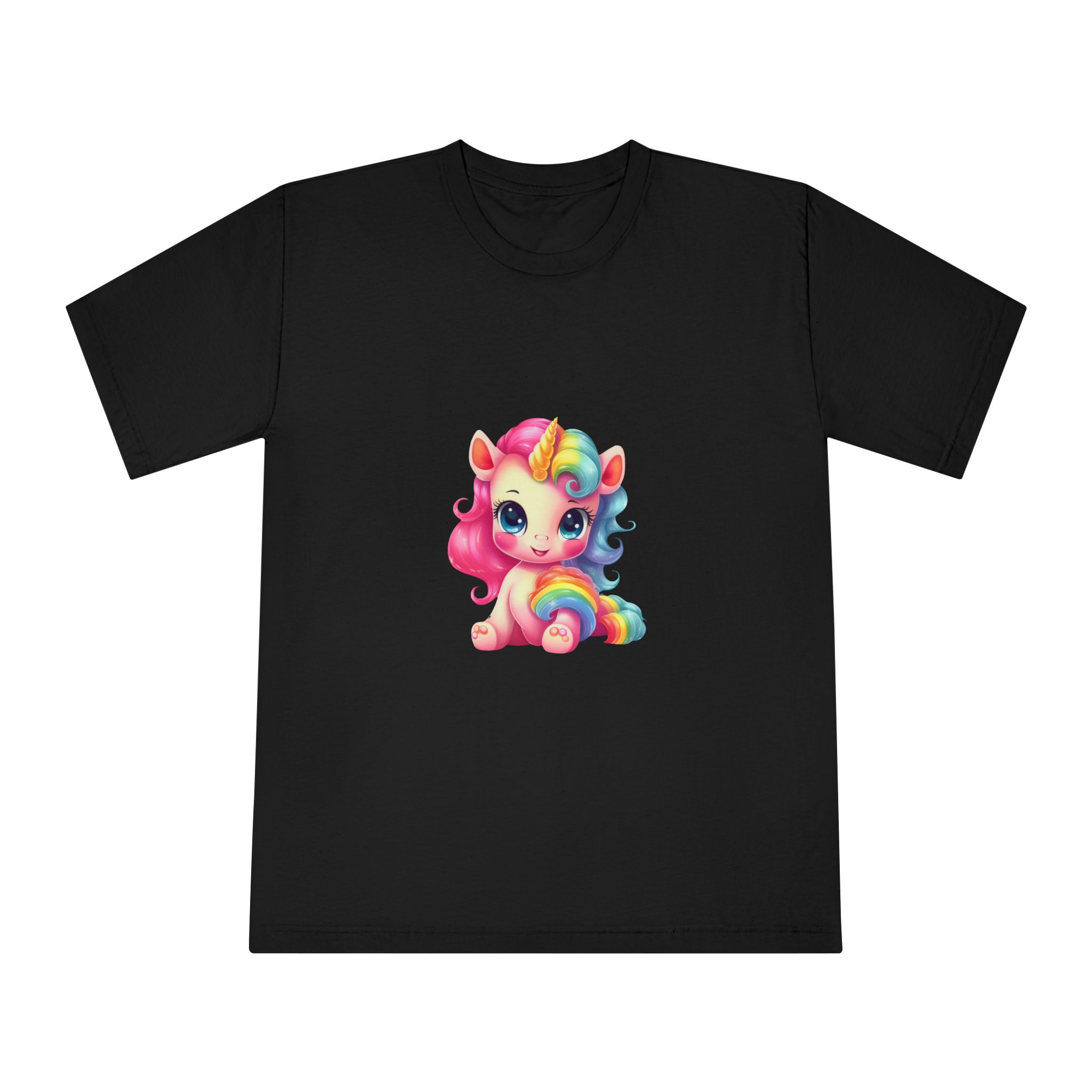 Unicorns 307 Unisex Classic Crewneck T Shirt - Image 5