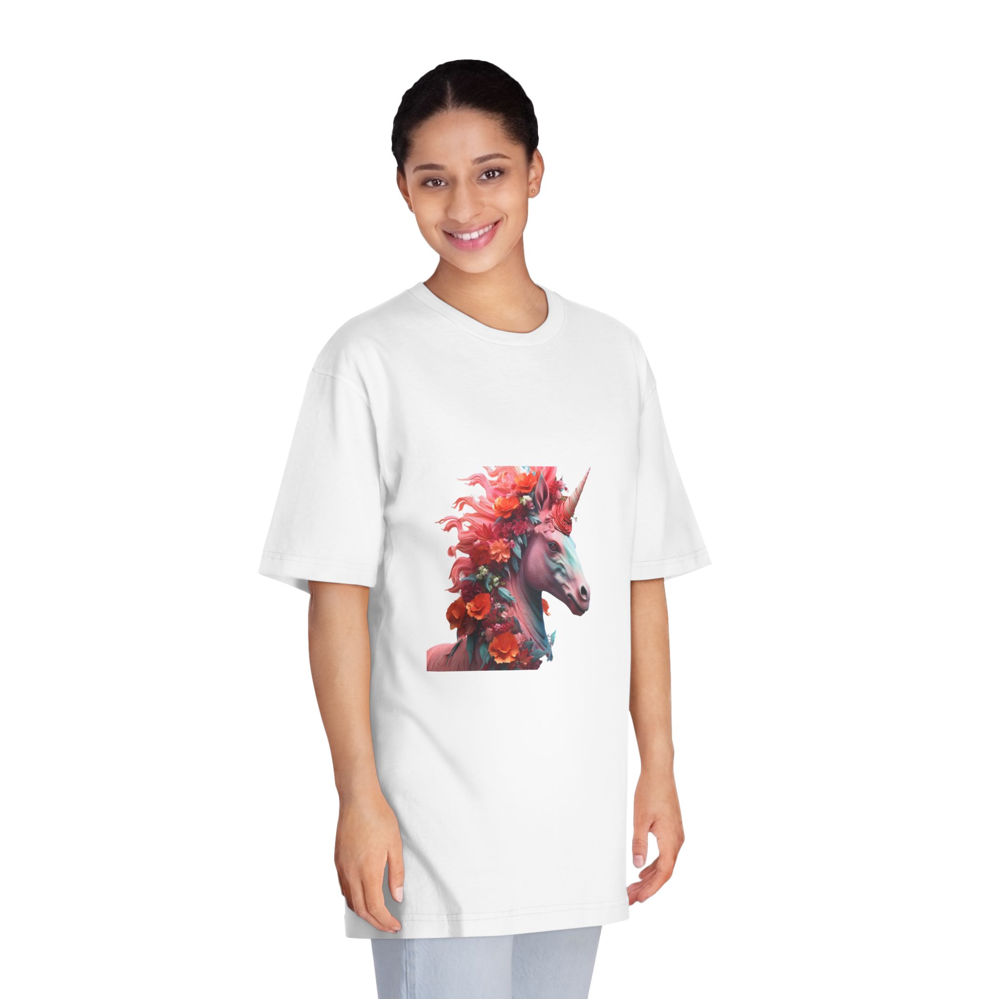 Unicorns 153 Unisex Classic Crewneck T Shirt - Image 3