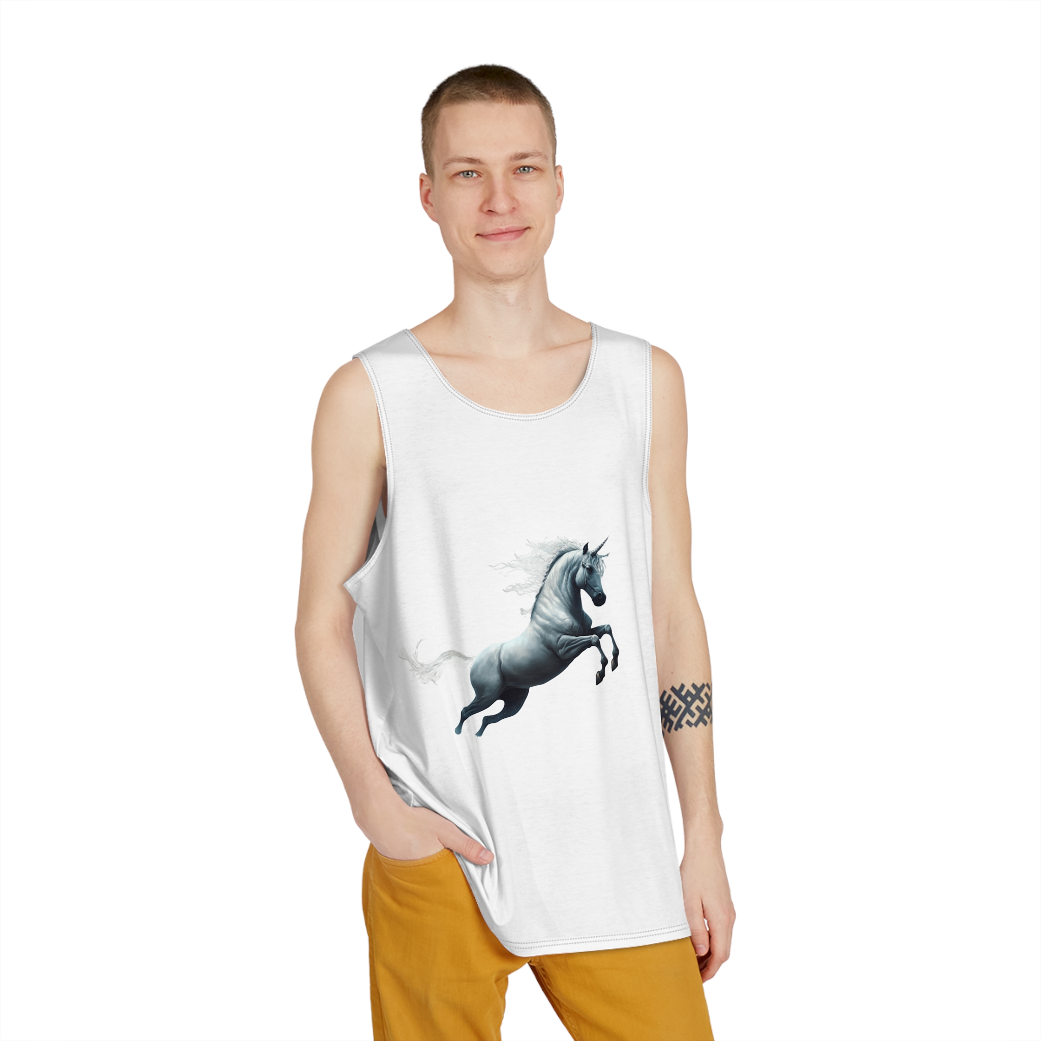 Unicorns 166 Mens Tank Aop - Image 3