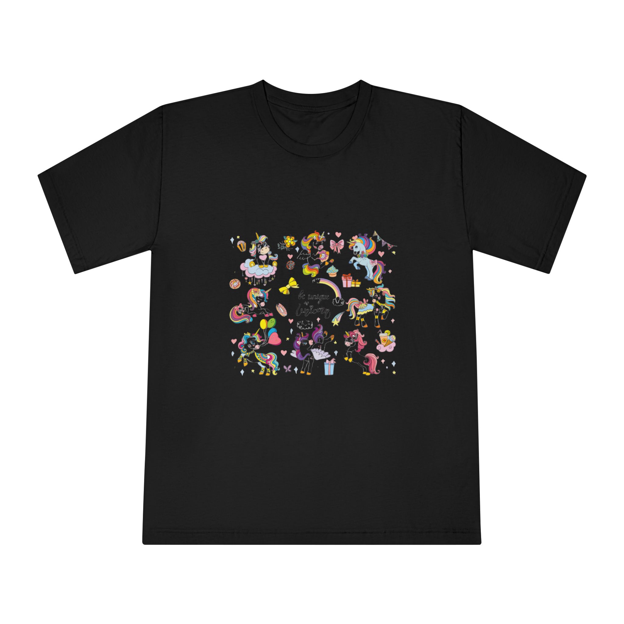 Unicorn V862 Unisex Classic Crewneck T Shirt - Image 5