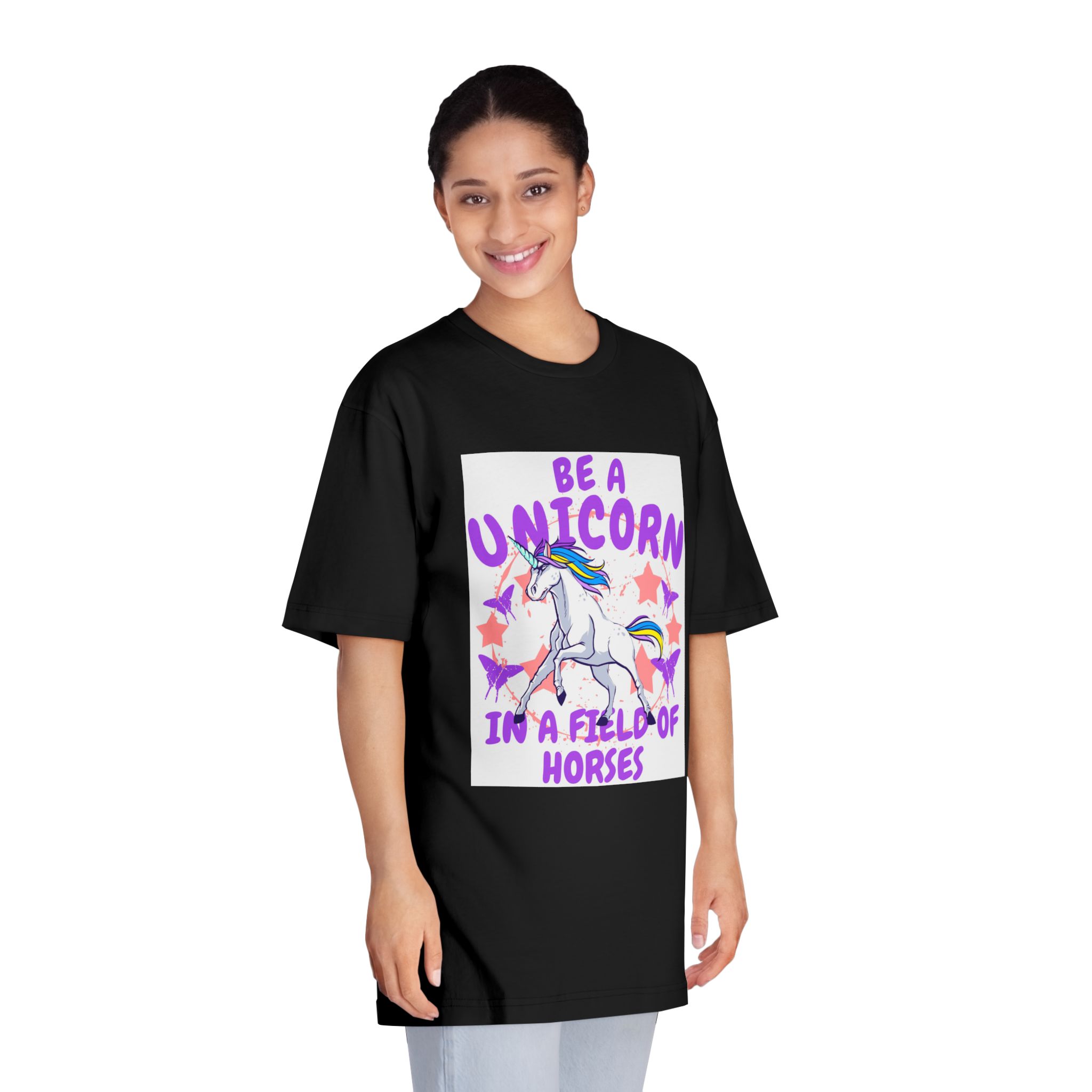 Be Unicorn Unisex Classic Crewneck T Shirt - Image 7