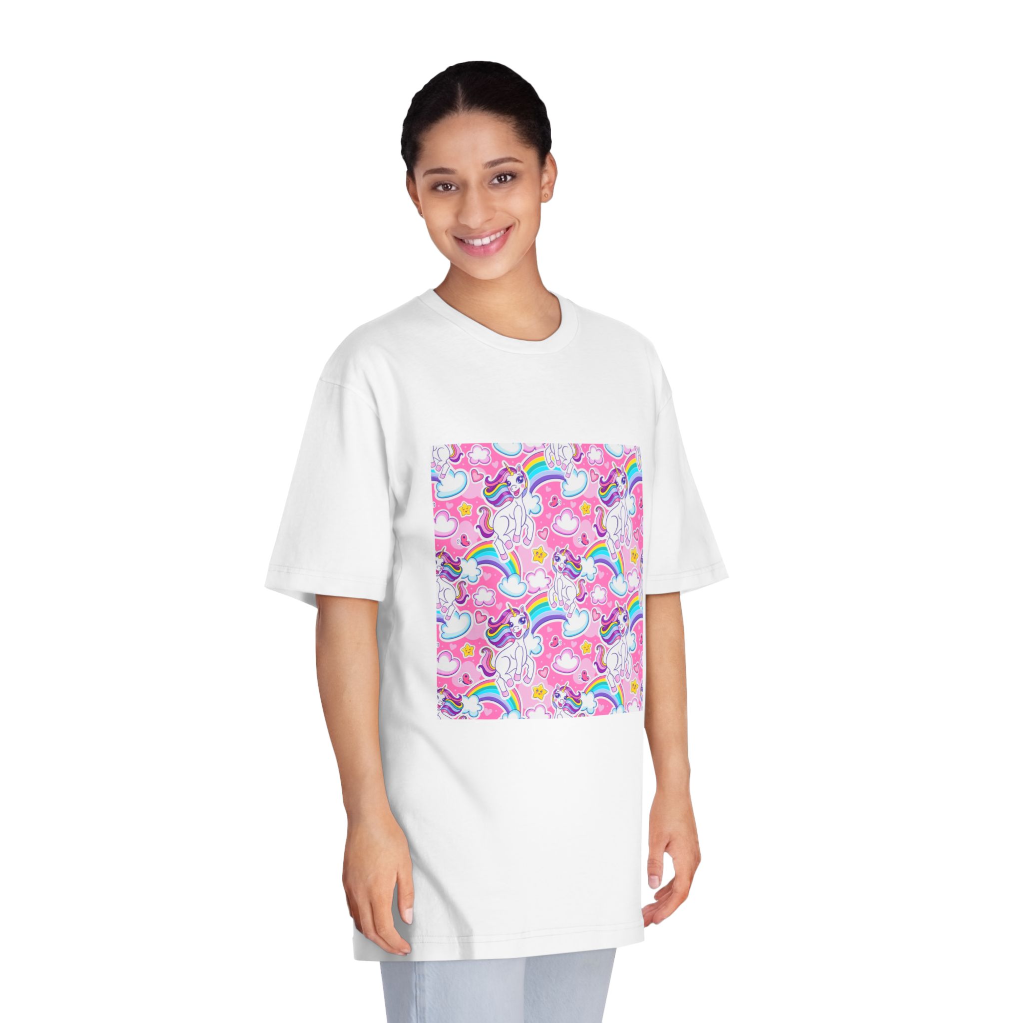Unicorn V878 Unisex Classic Crewneck T Shirt - Image 3