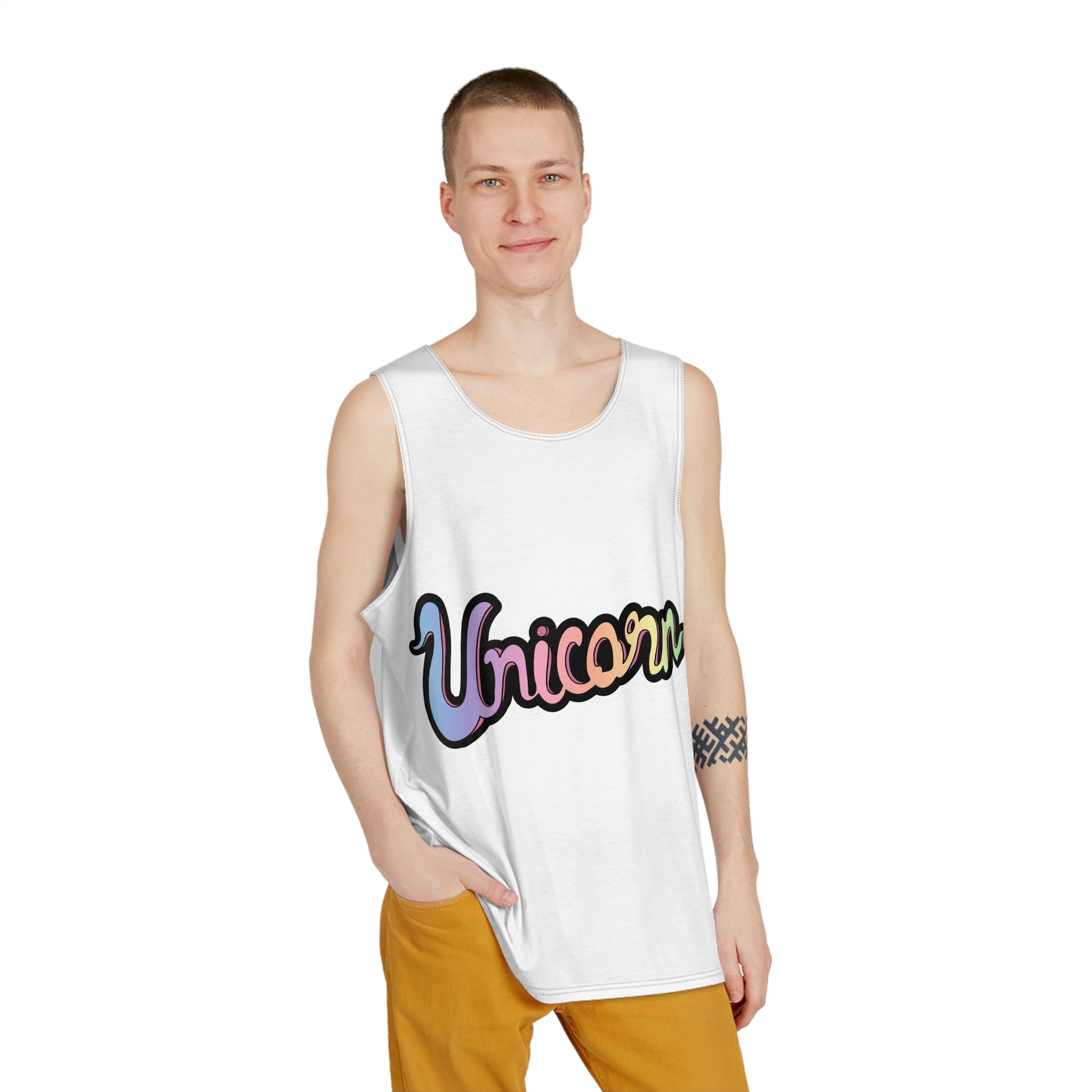 Unicorn V607 Mens Tank Aop - Image 3