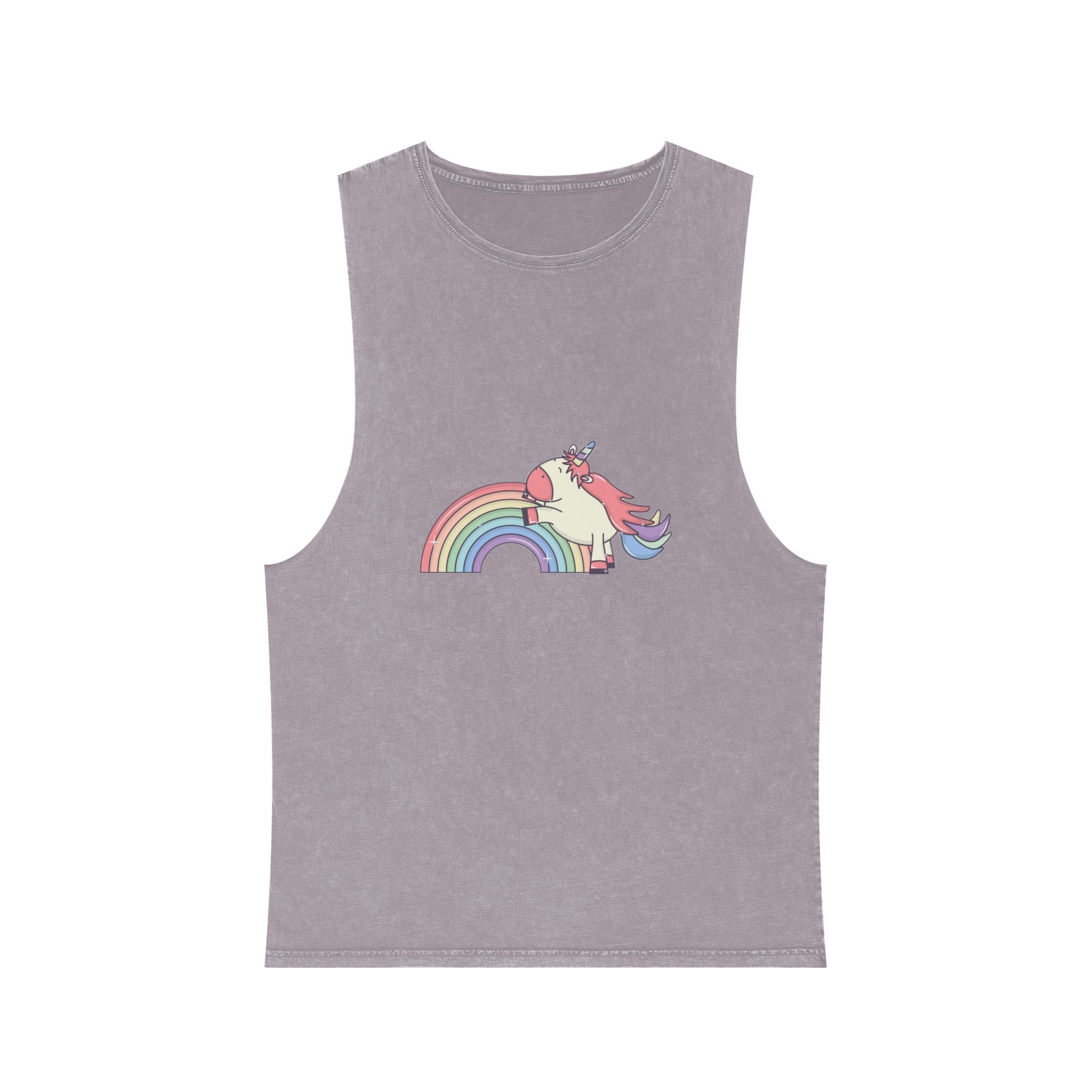 Unicorn V338 Unisex Stonewash Tank Top - Image 17