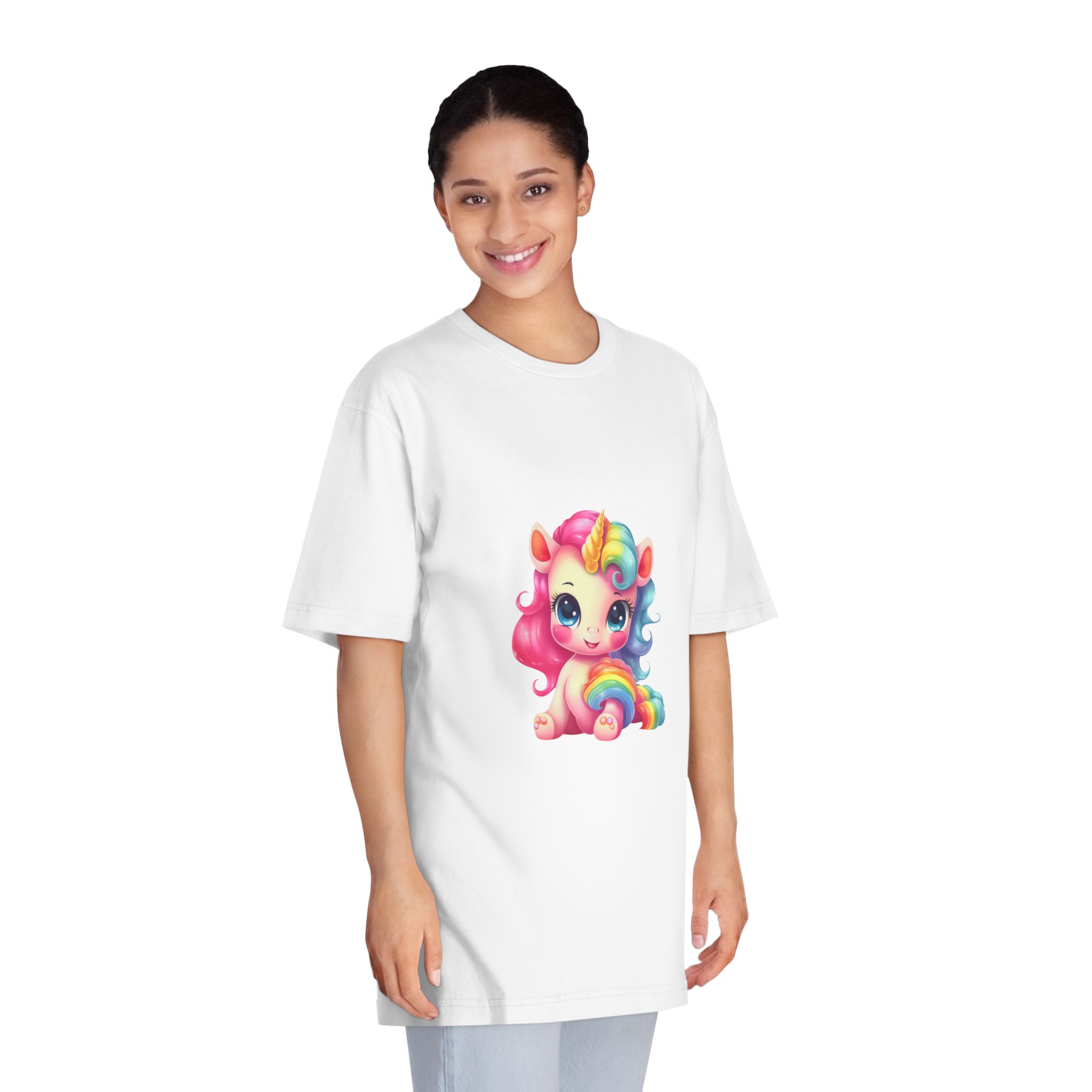 Unicorns 322 Unisex Classic Crewneck T Shirt - Image 3