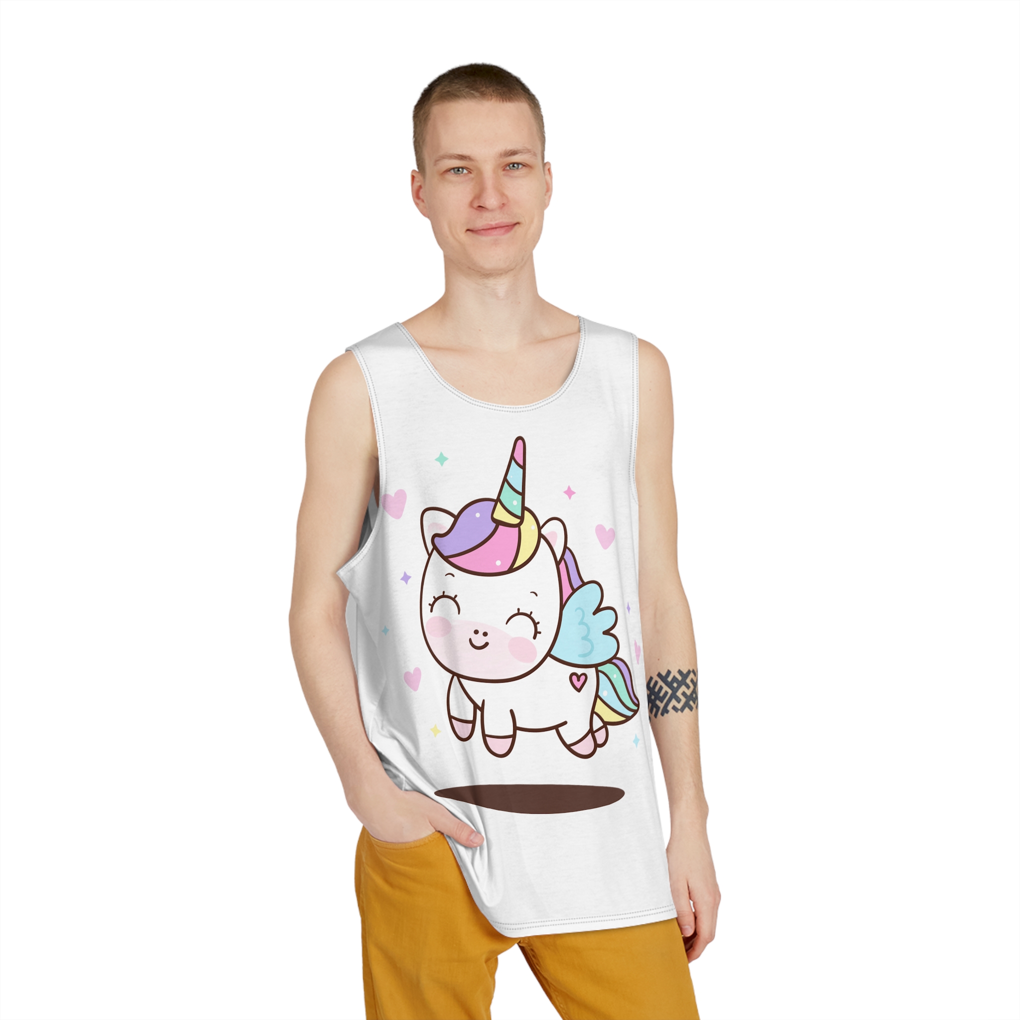 Unicorn V368 Mens Tank Aop - Image 3