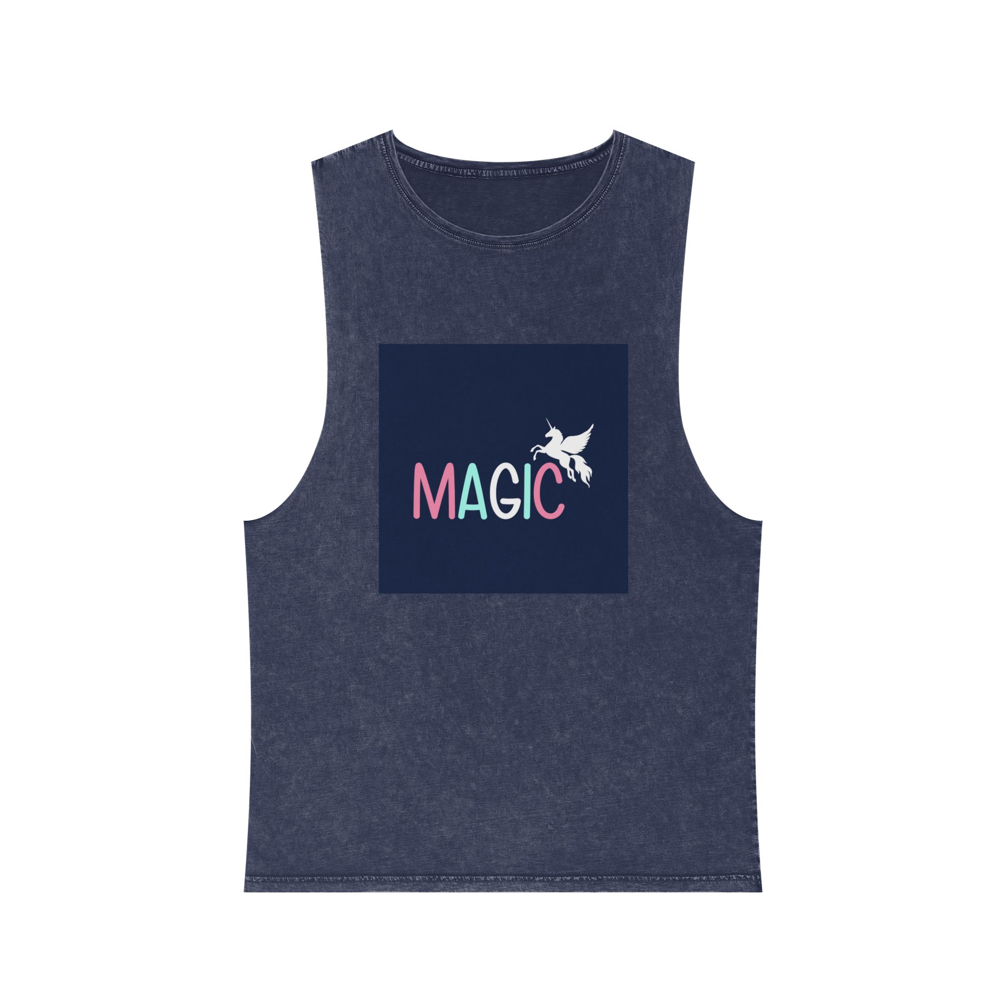 Magic Unisex Stonewash Tank Top - Image 13