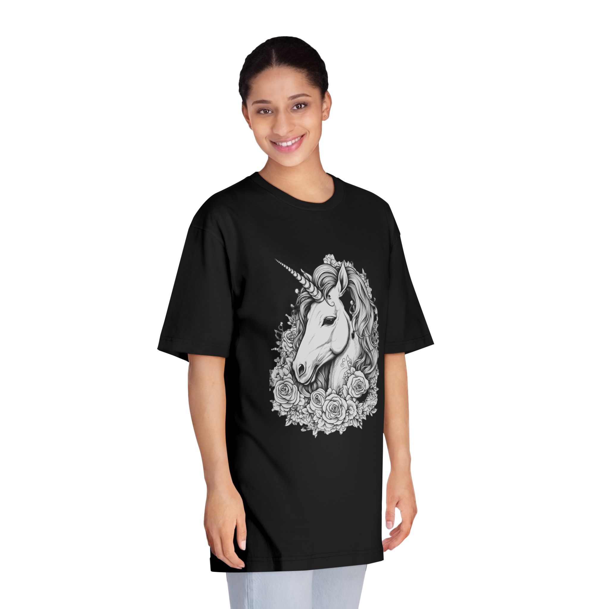 Unicorns 372 Unisex Classic Crewneck T Shirt - Image 7