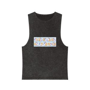 Unicorn V496 Unisex Stonewash Tank Top