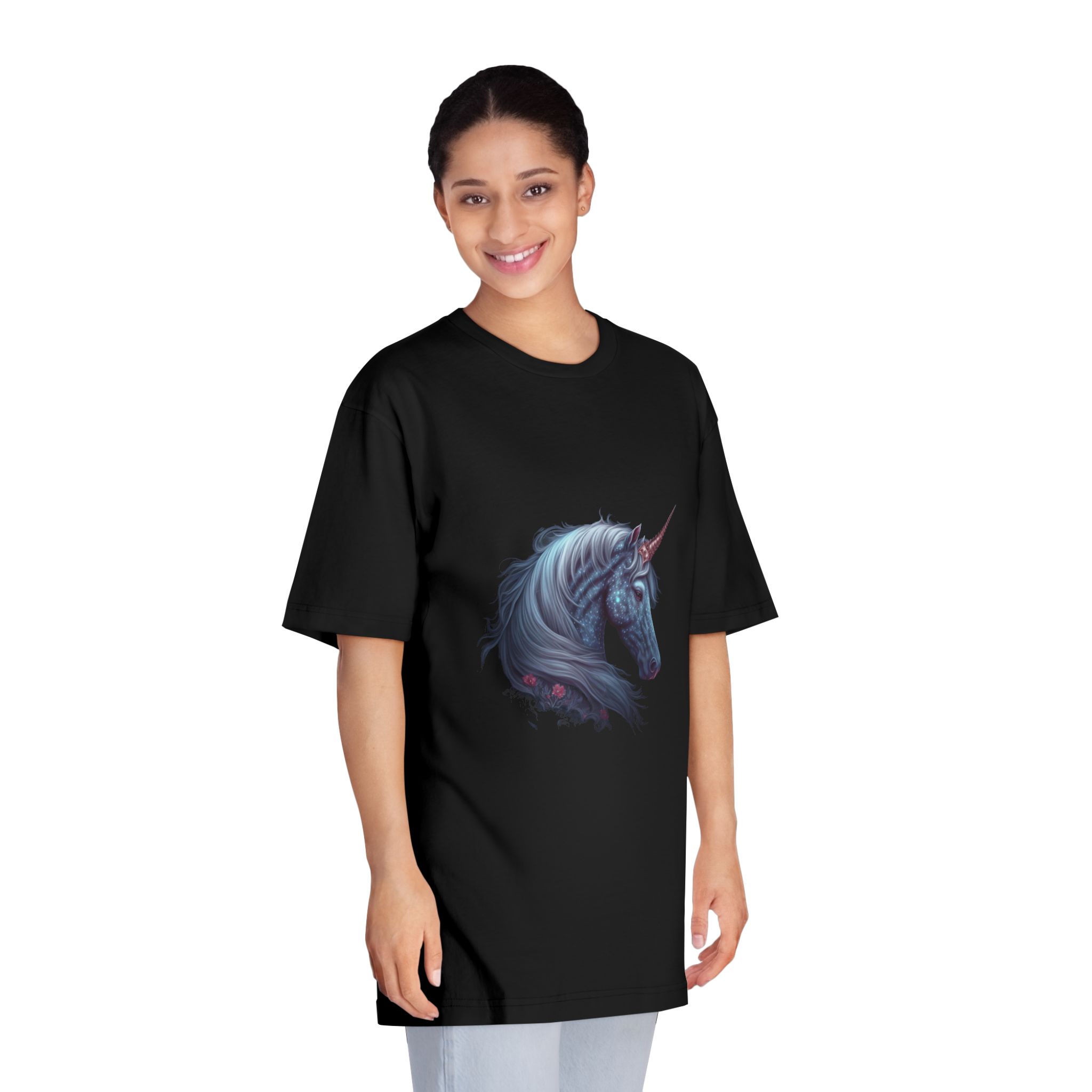 Mystic Unicorn Unisex Classic Crewneck T Shirt - Image 7