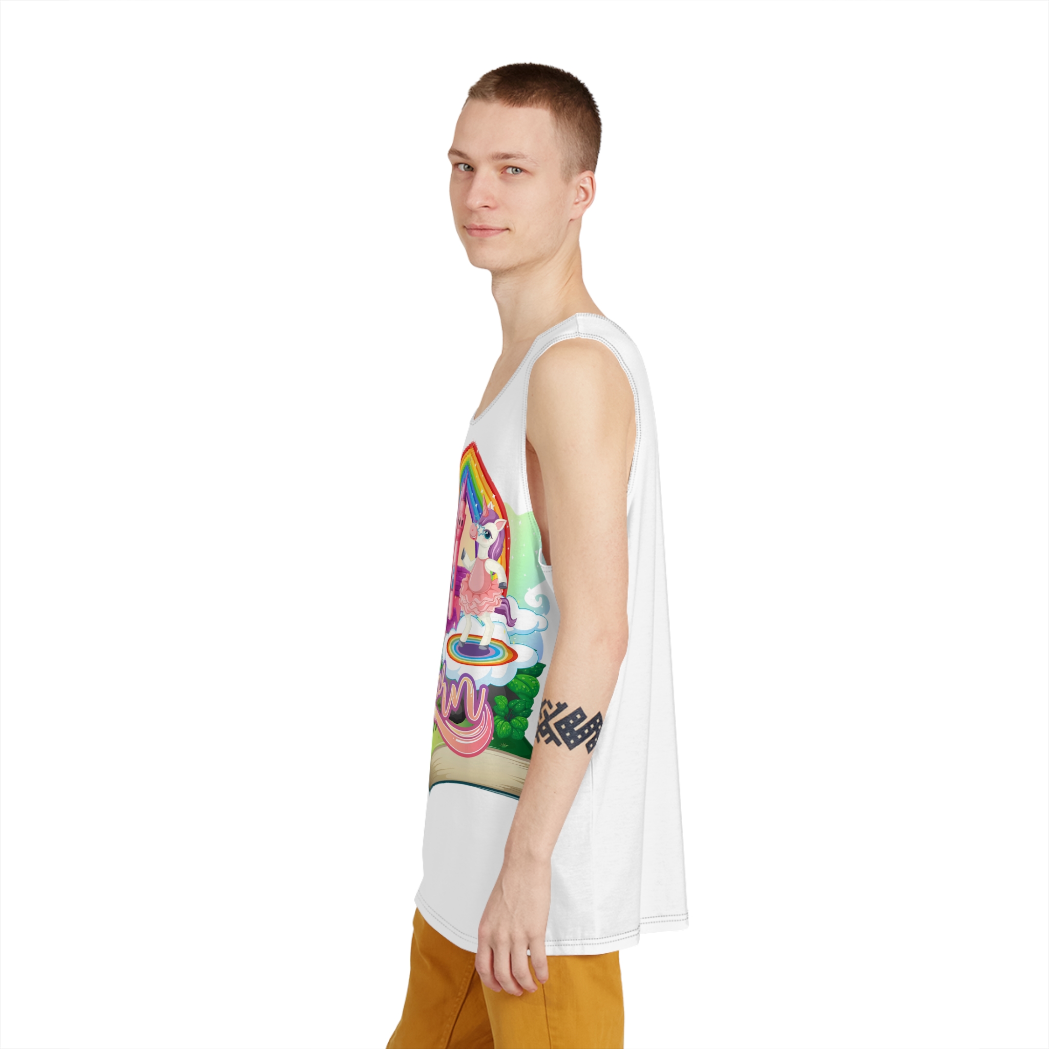 Unicorn V585 Mens Tank Aop