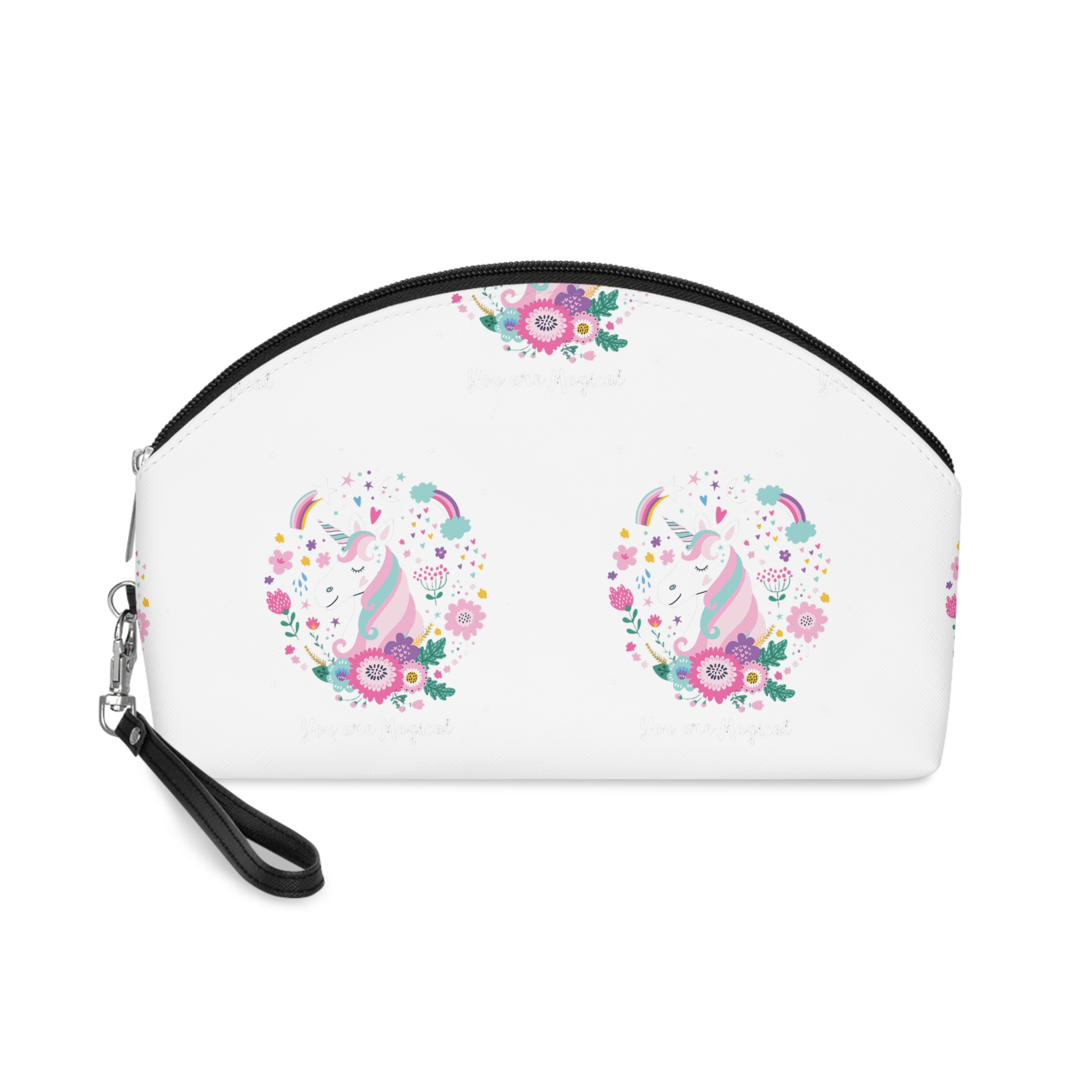 Unicorn Head August 3 181408 Makeup Bag