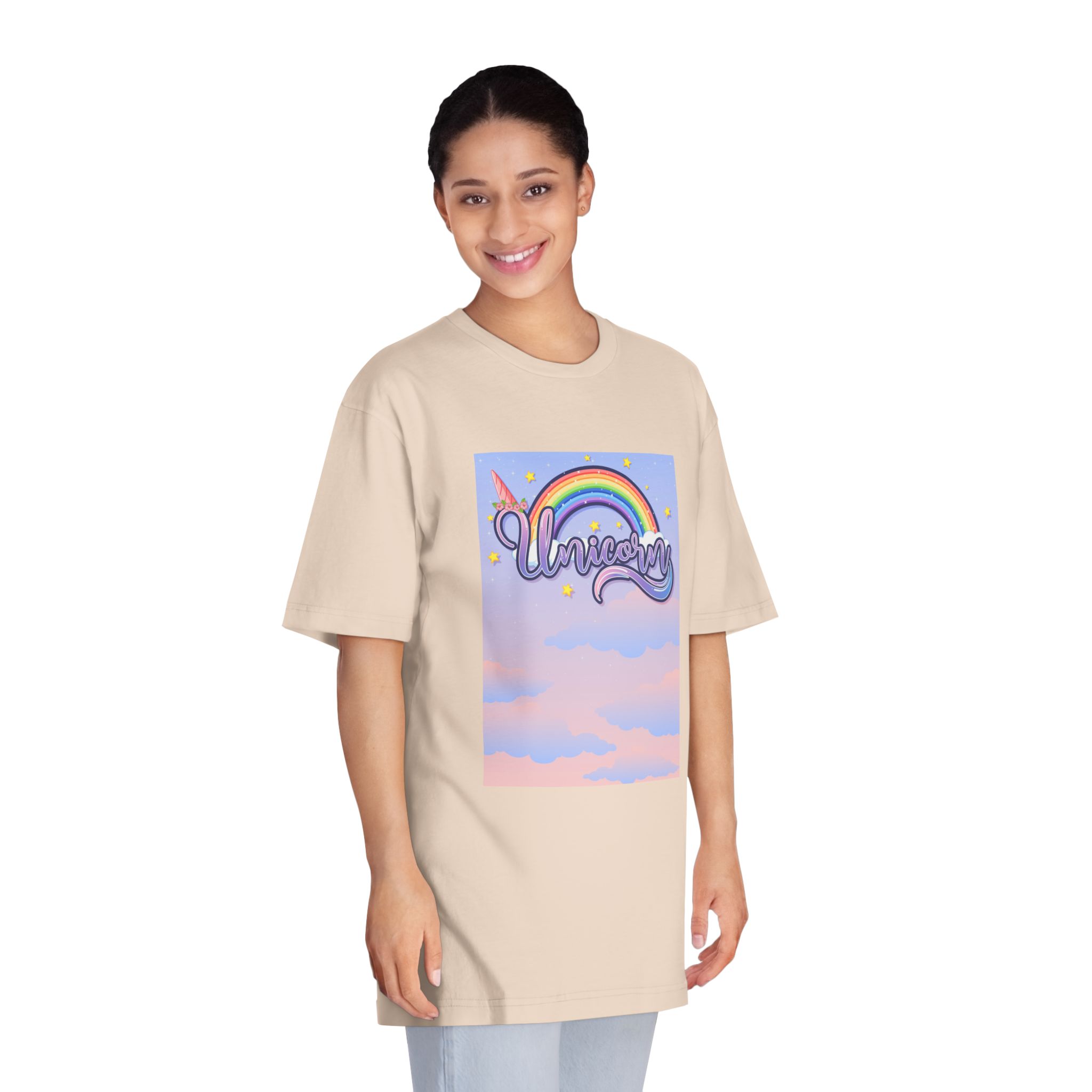Unicorn V472 Unisex Classic Crewneck T Shirt - Image 11