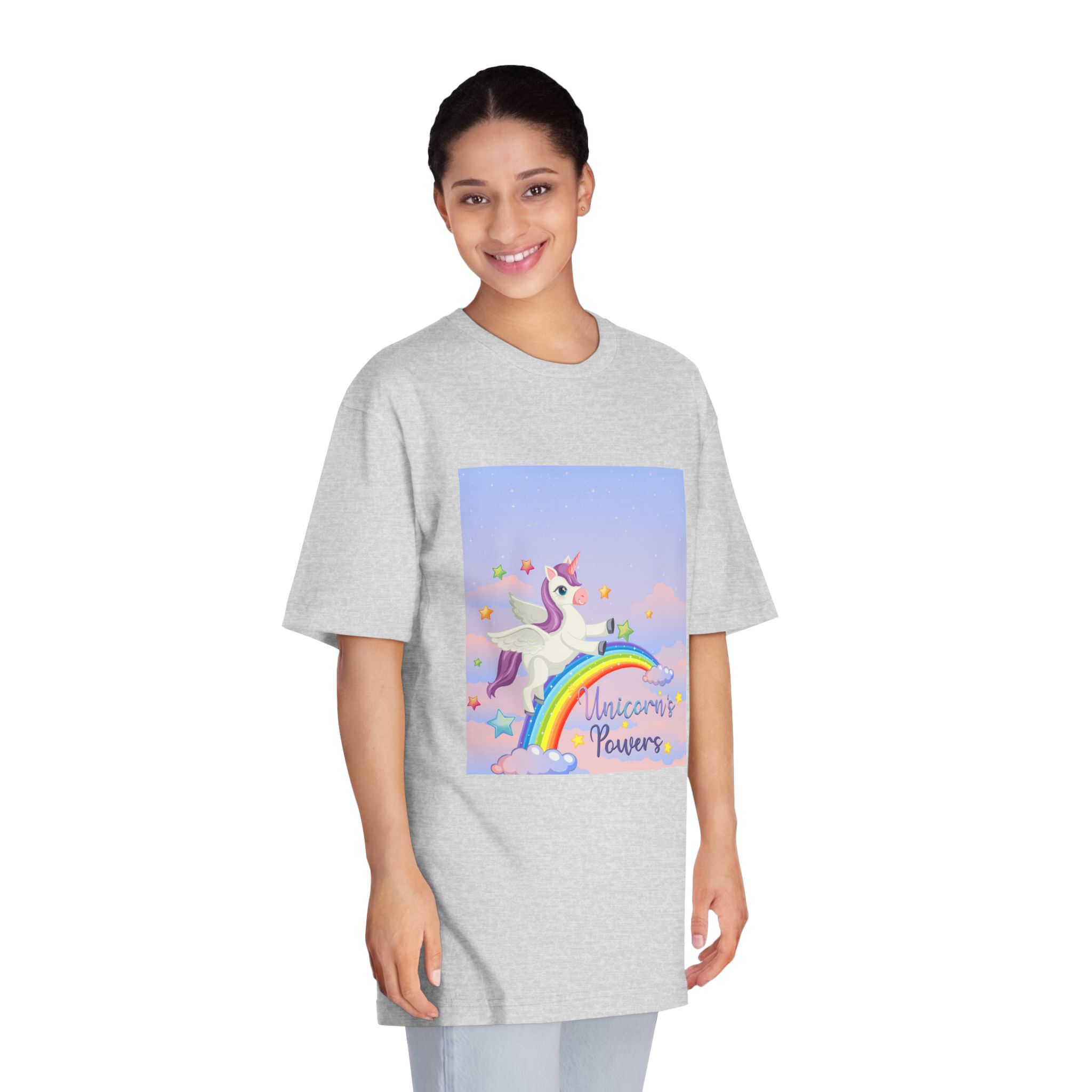Unicorn V462 Unisex Classic Crewneck T Shirt - Image 15