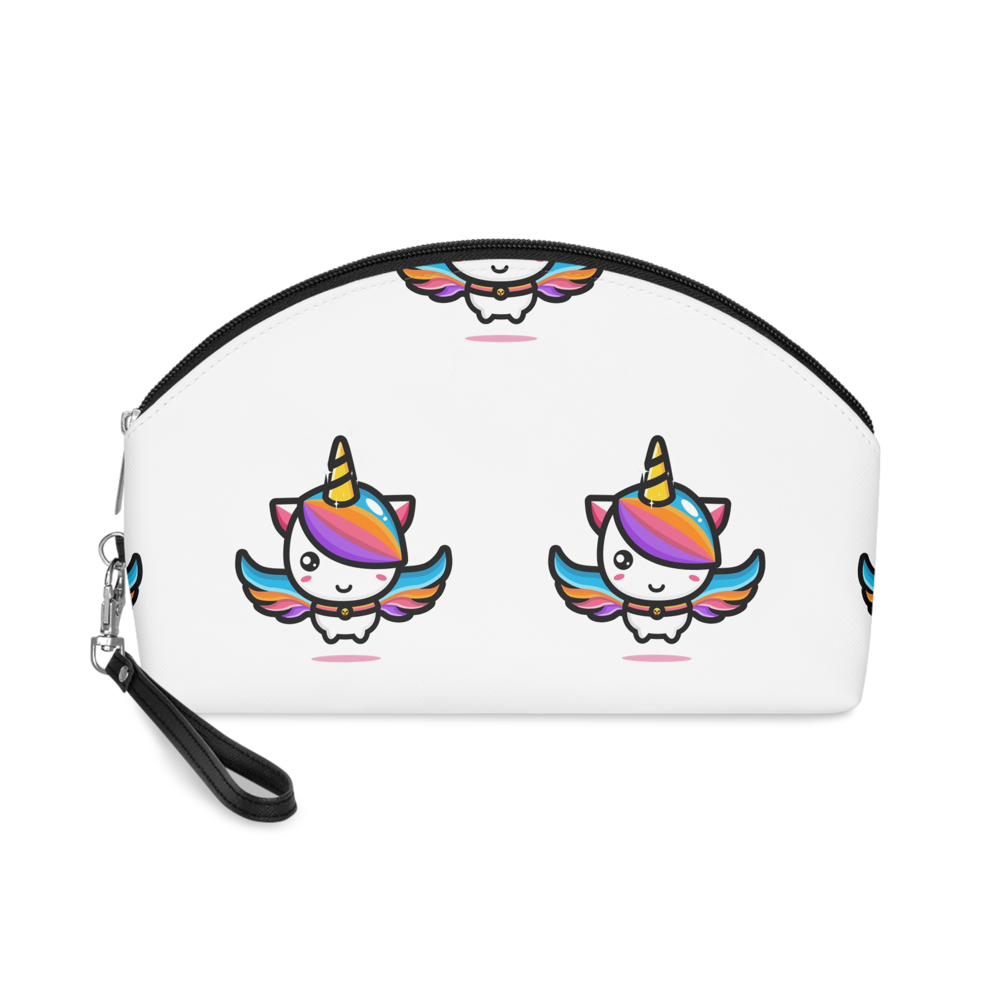 Cute Unicorn Mascot Design (5) Makeup Bag