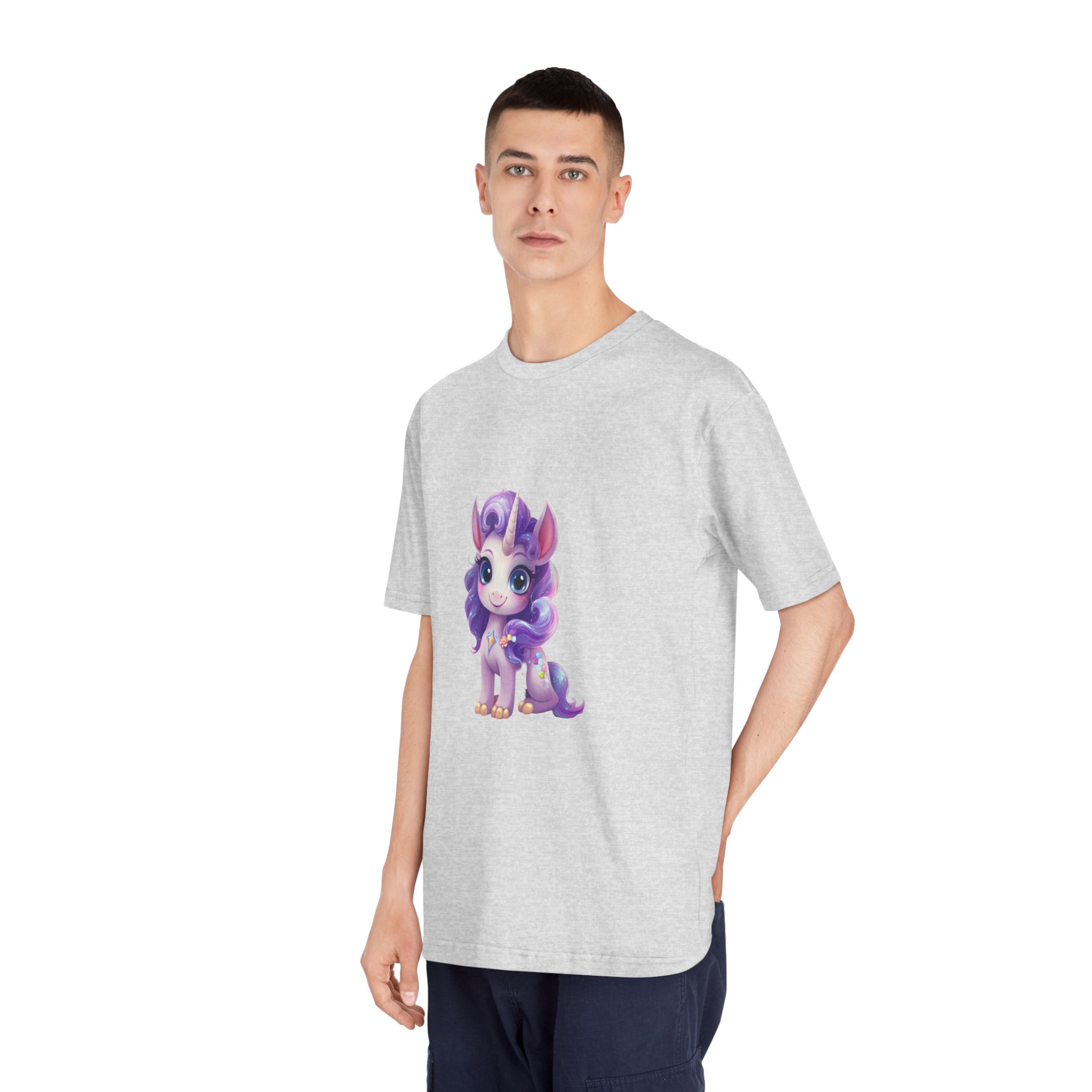 Unicorns 387 Unisex Classic Crewneck T Shirt - Image 16