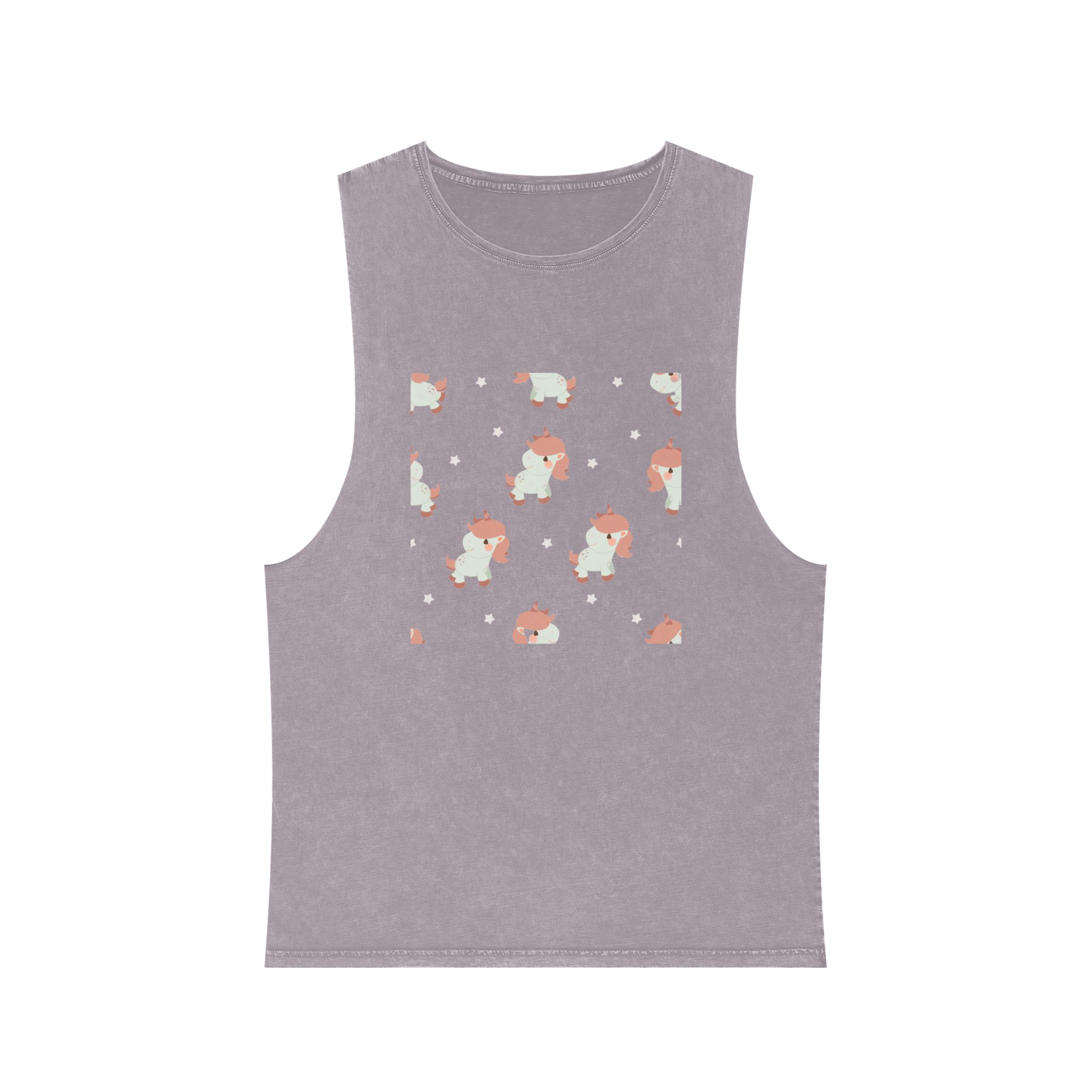 Unicorn V369 Unisex Stonewash Tank Top - Image 17