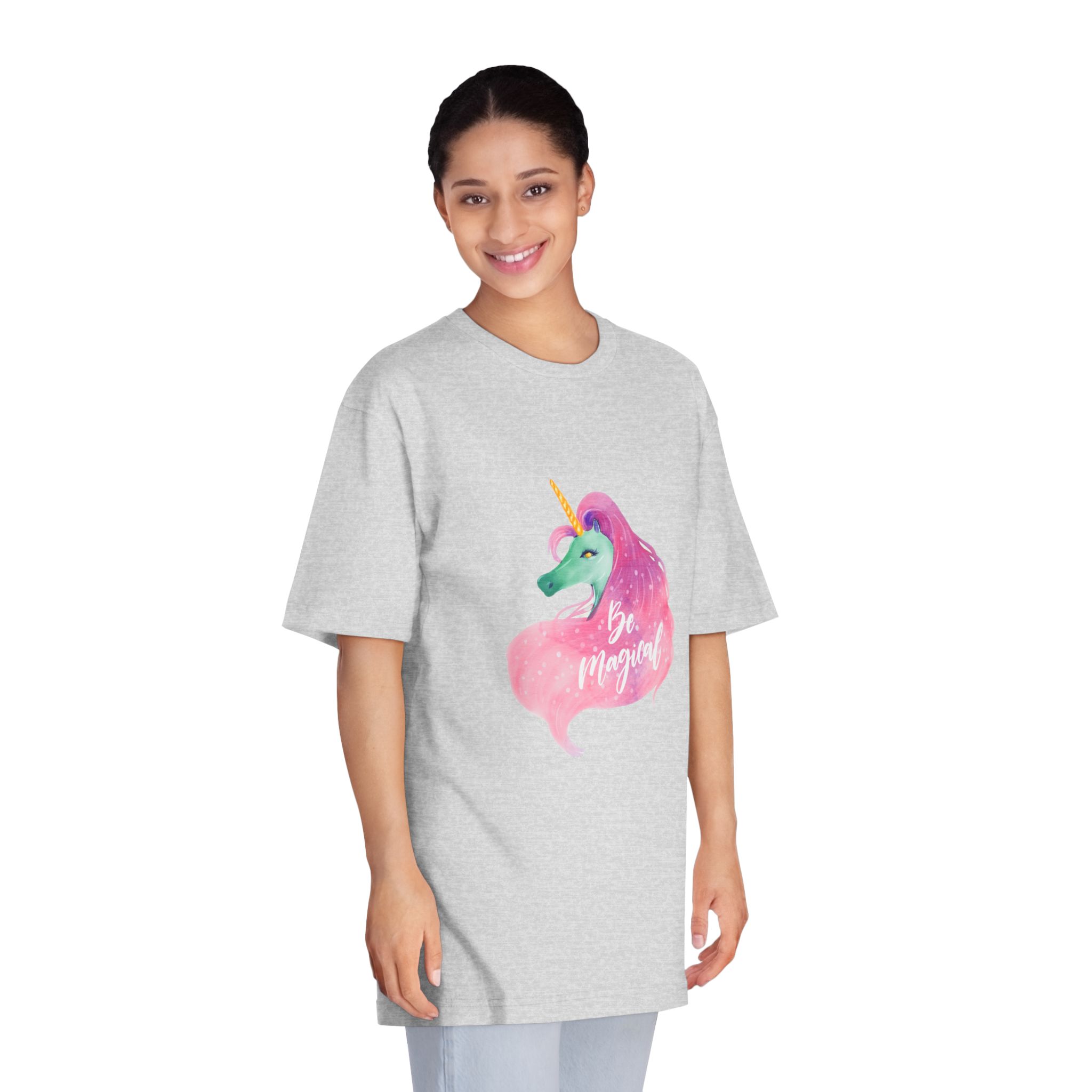 Unicorn V46 Unisex Classic Crewneck T Shirt - Image 15