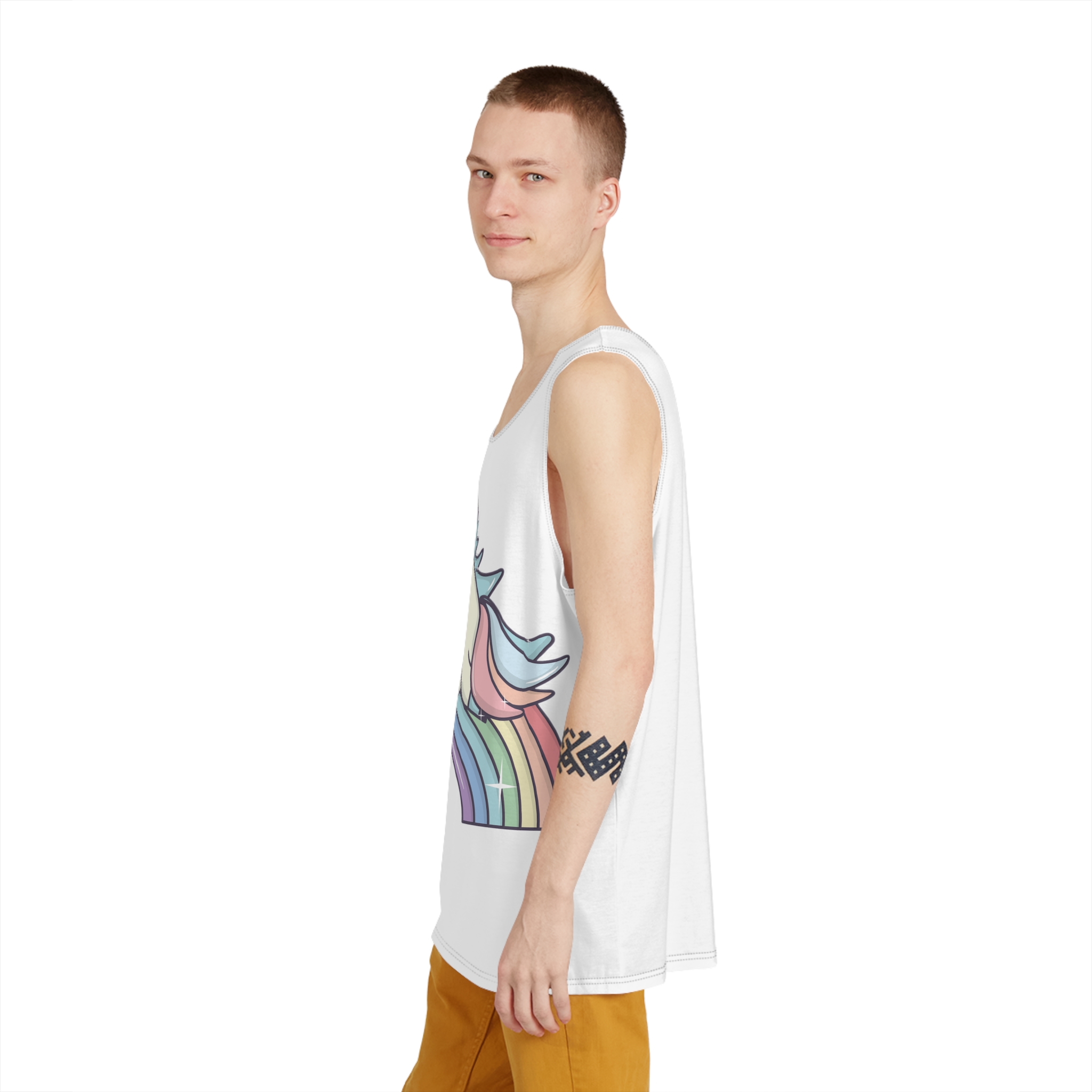 Unicorns 90 Mens Tank Aop