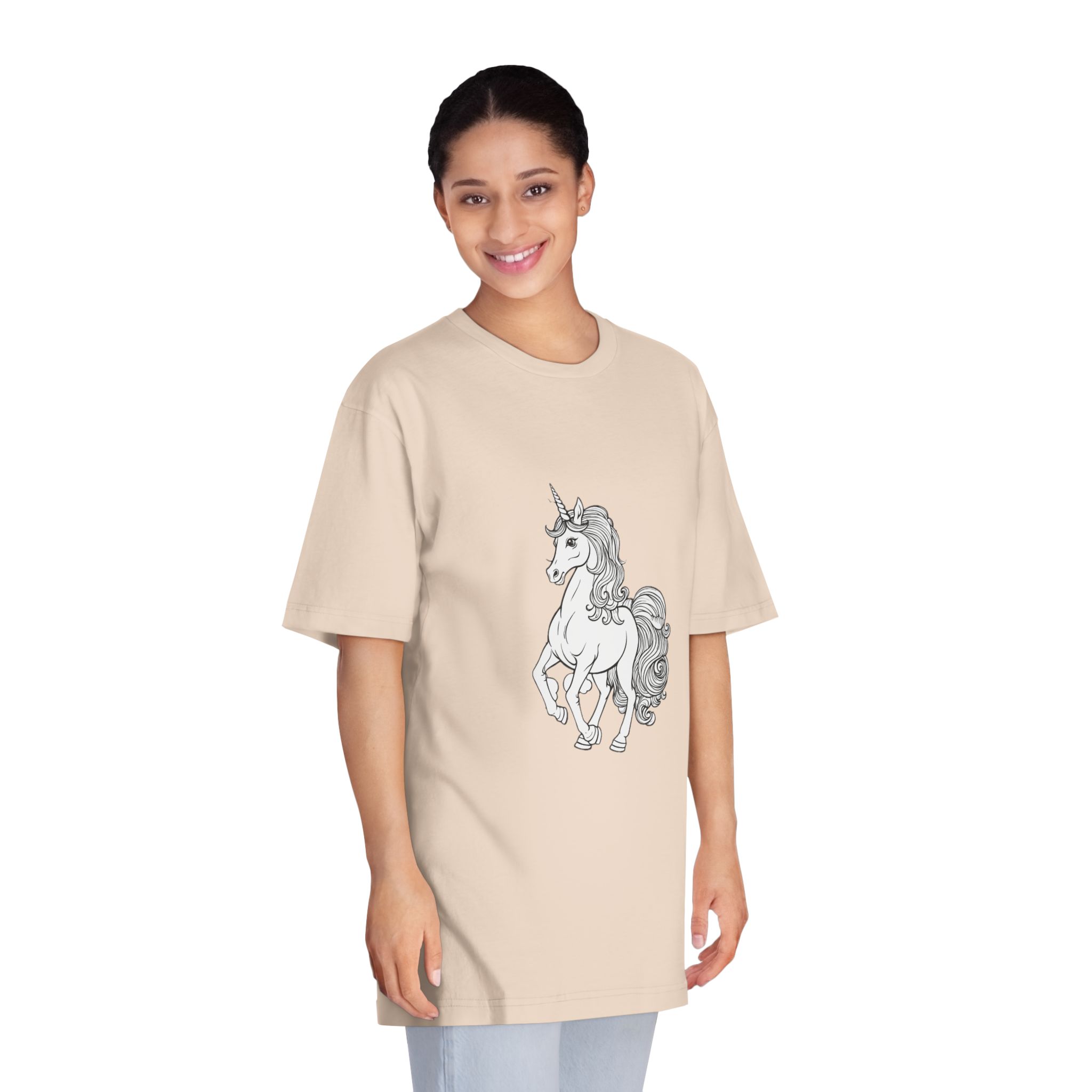 Unicorn V918 Unisex Classic Crewneck T Shirt - Image 11