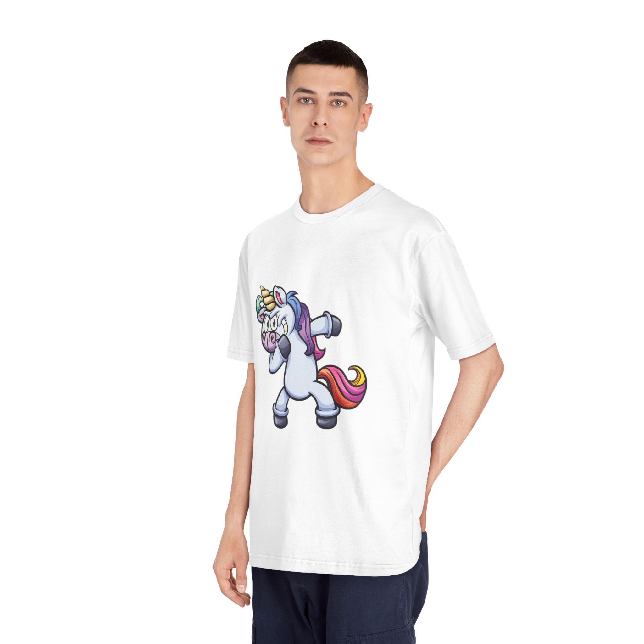 Unicorn V942 Unisex Classic Crewneck T Shirt - Image 4