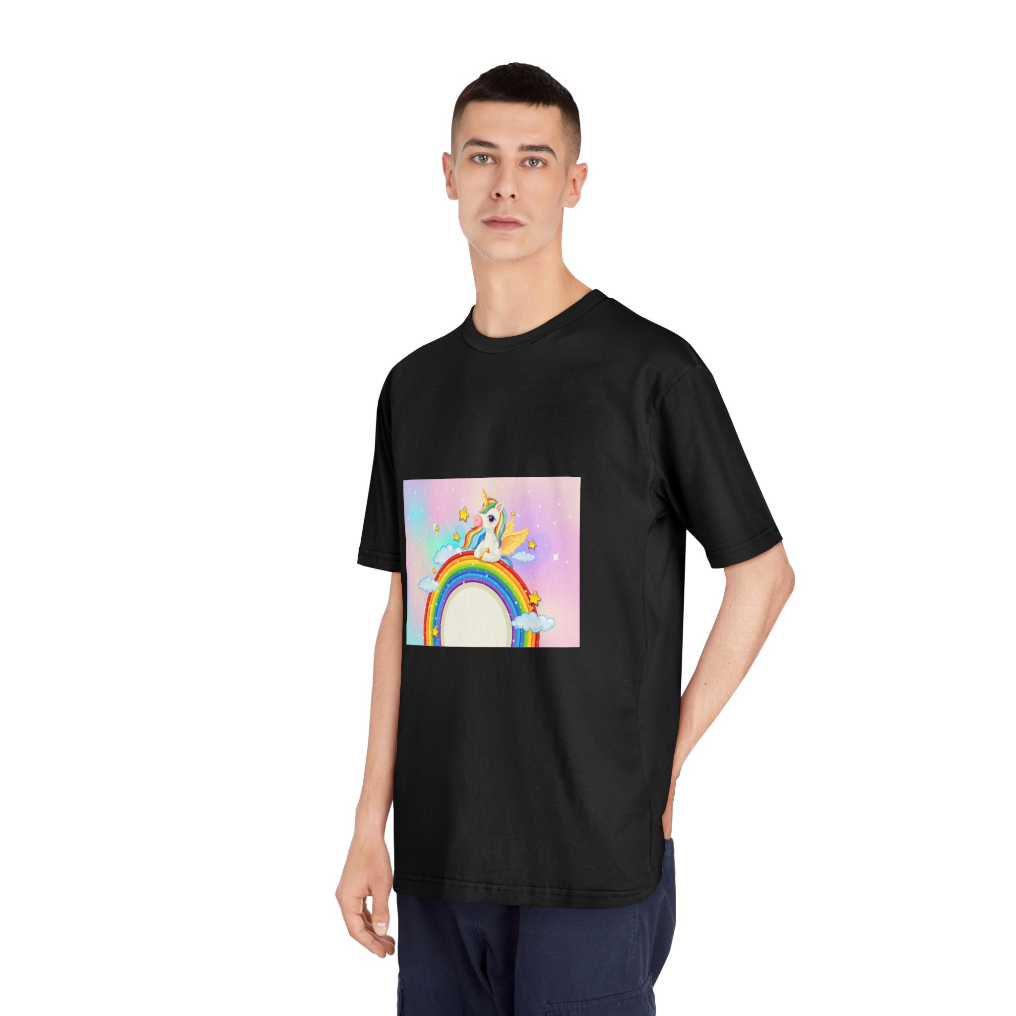 Unicorn V467 Unisex Classic Crewneck T Shirt - Image 8