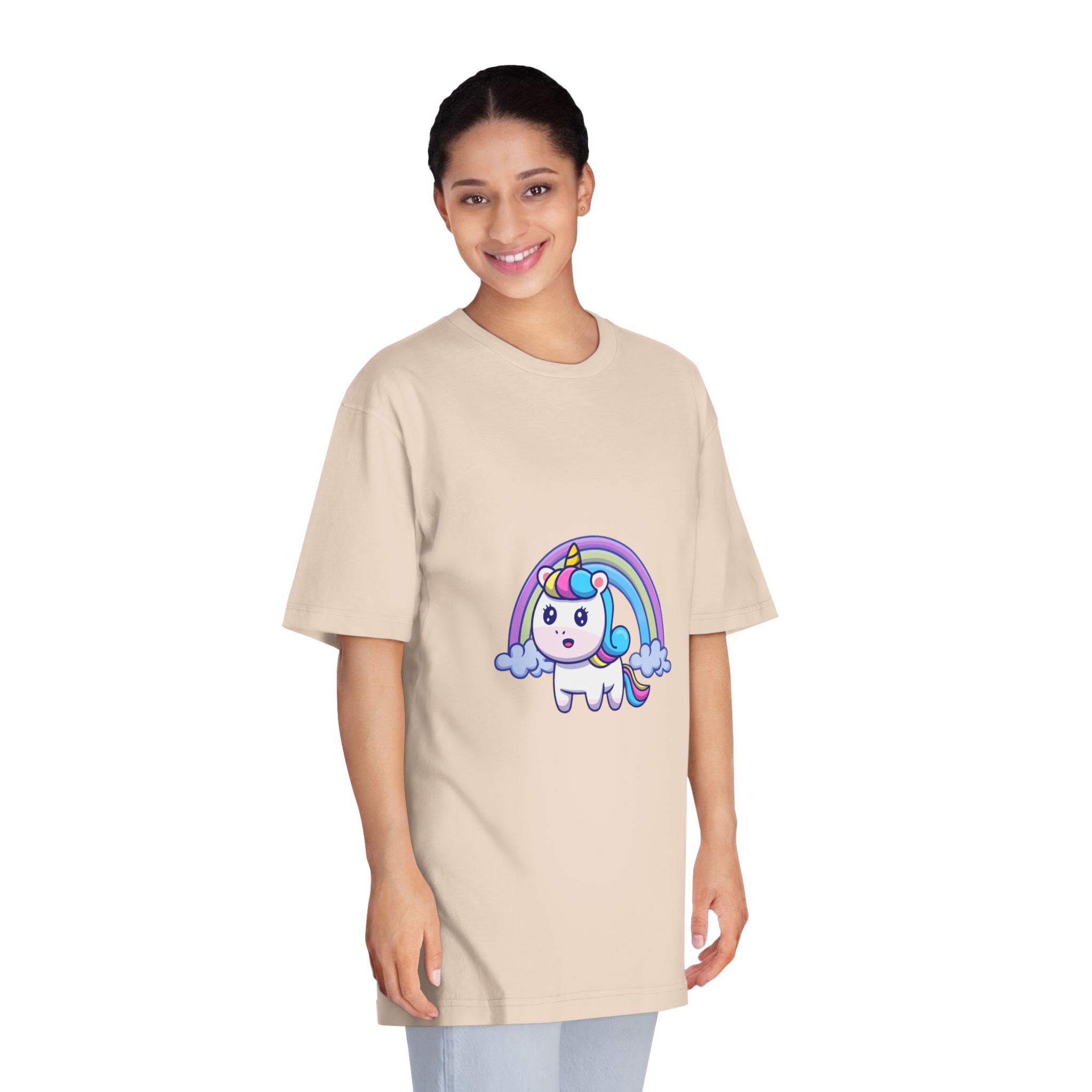 Unicorn V588 Unisex Classic Crewneck T Shirt - Image 11