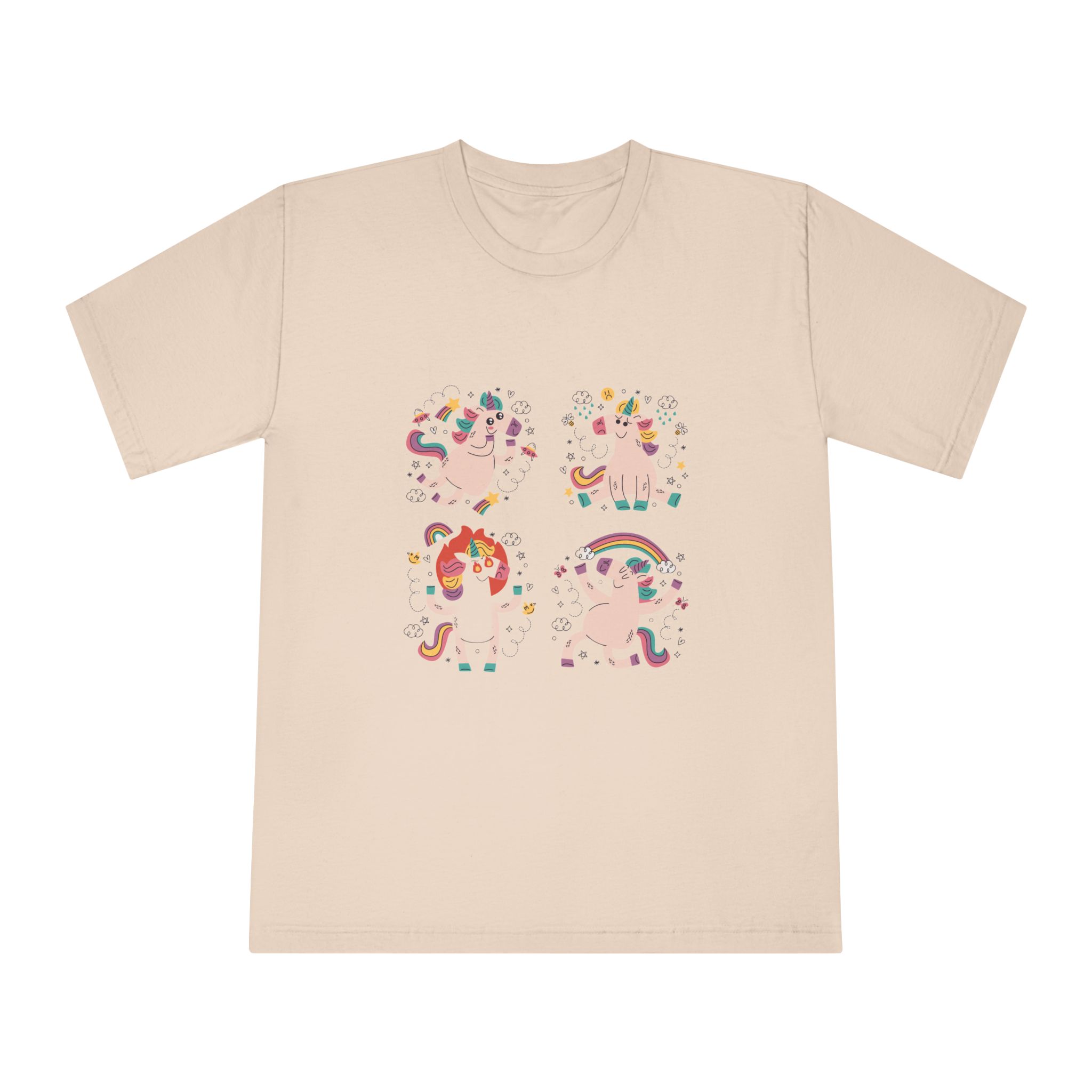 Unicorn V843 Unisex Classic Crewneck T Shirt - Image 9