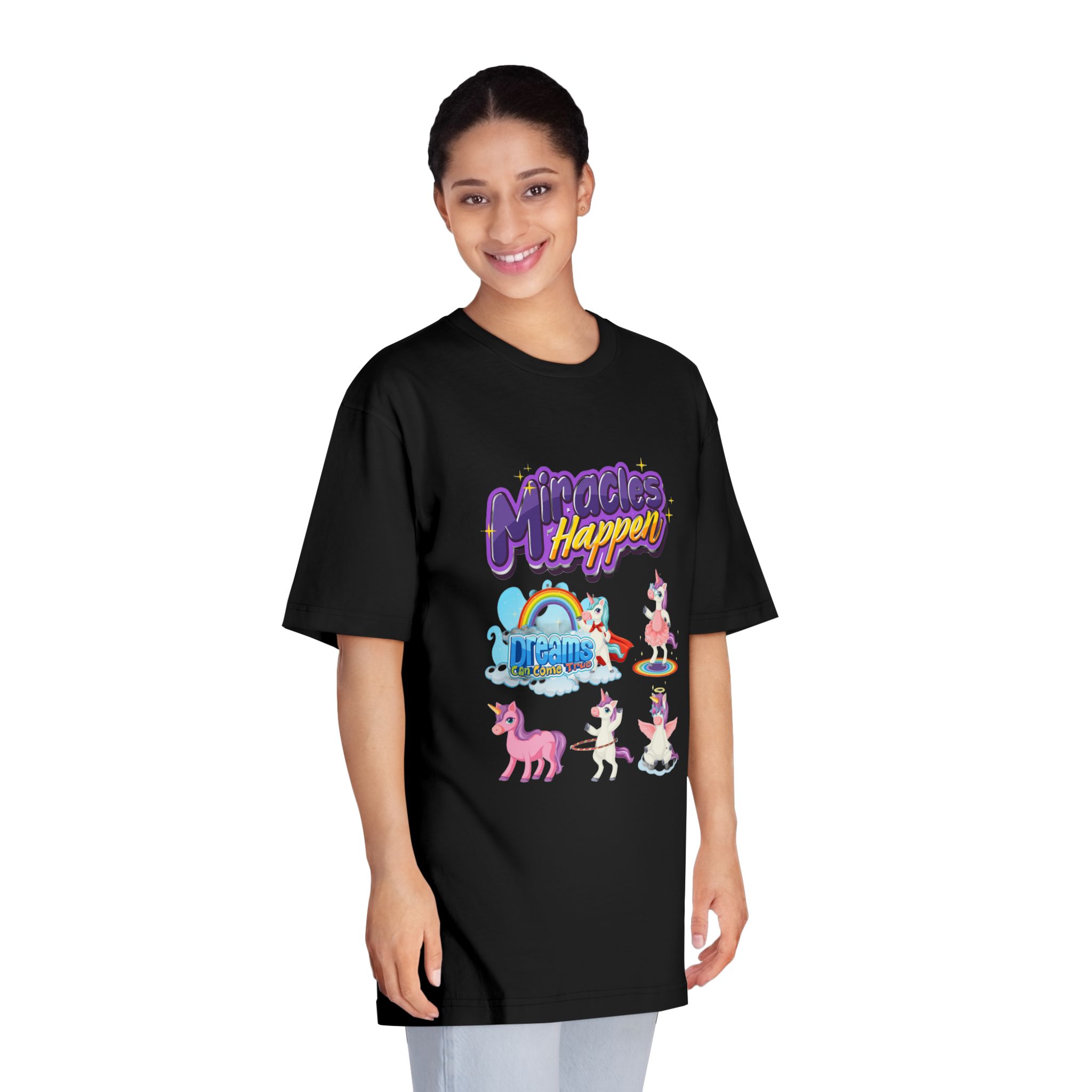 Unicorn V749 Unisex Classic Crewneck T Shirt - Image 7