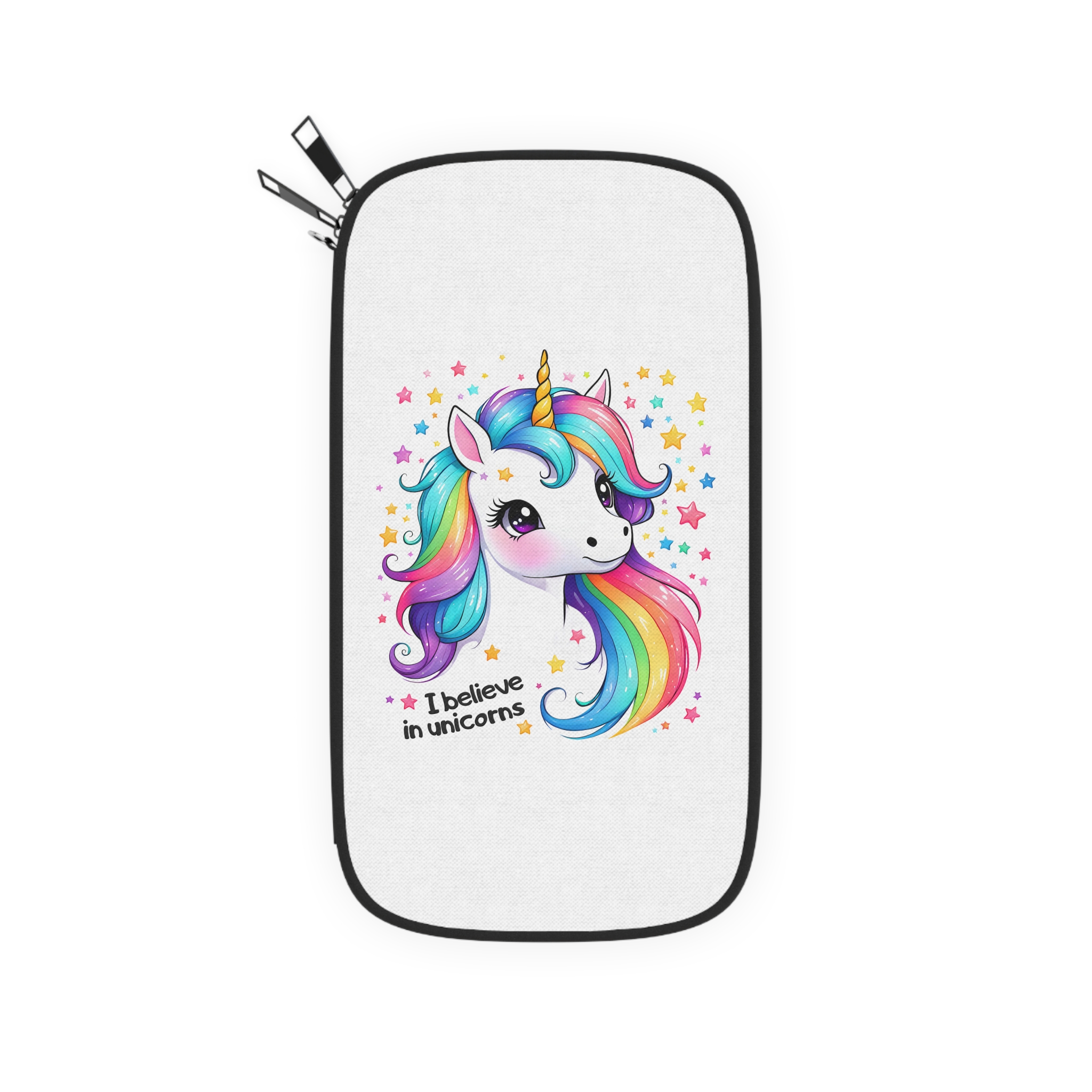 I Belive In Unicorns Passport Wallet - Image 2