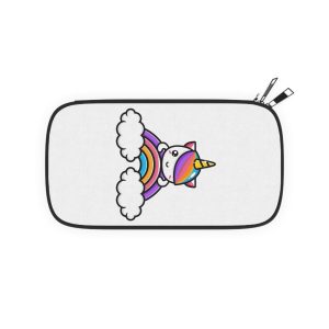 Cute Unicorn Mascot Design (2) Passport Wallet