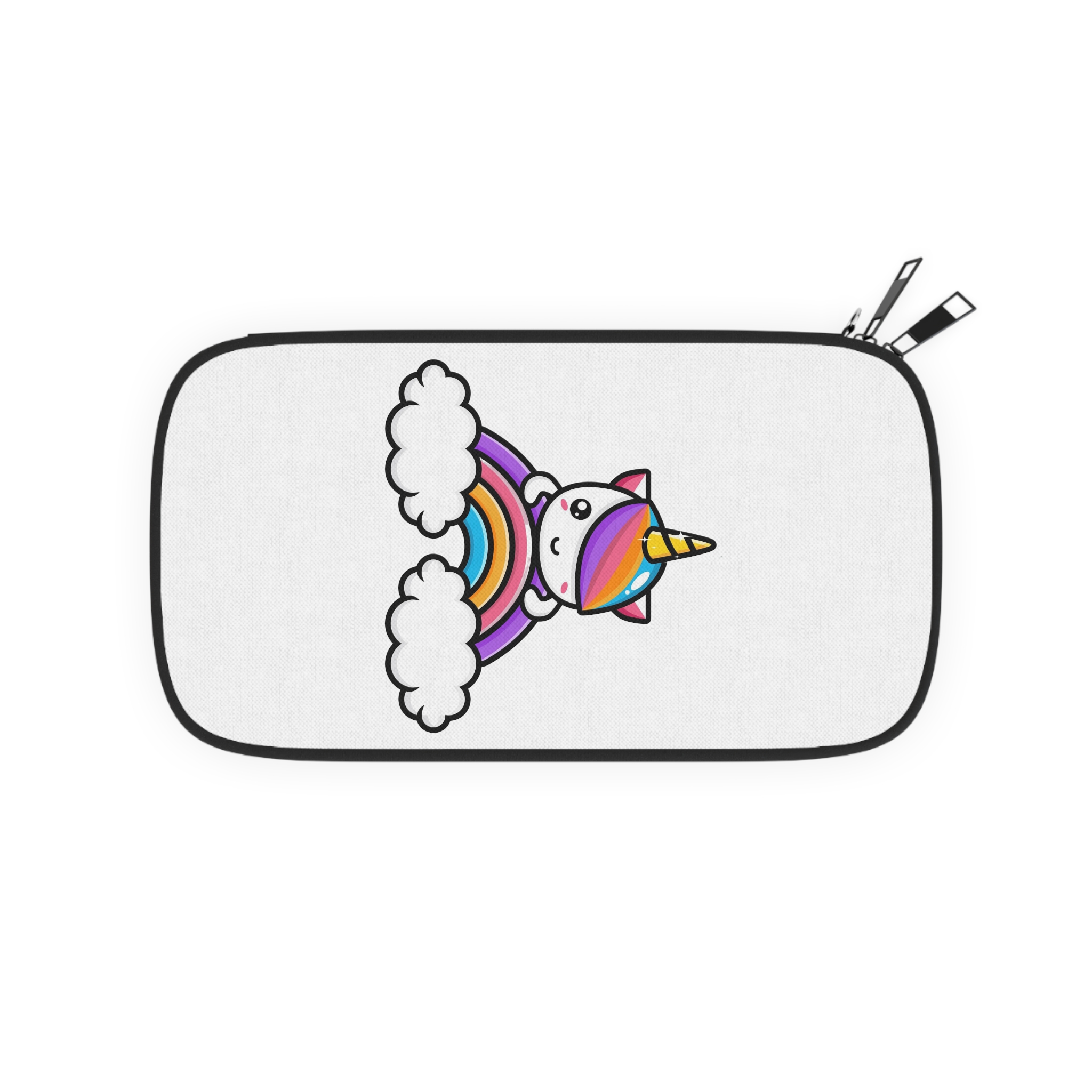 Cute Unicorn Mascot Design (2) Passport Wallet