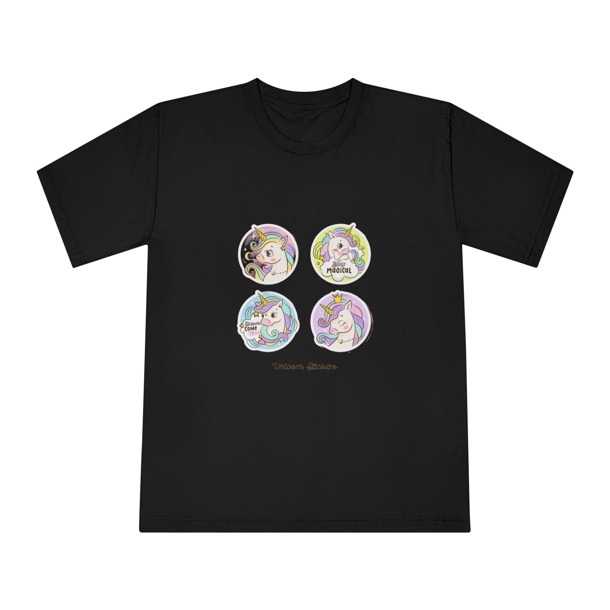 Unicorn V763 Unisex Classic Crewneck T Shirt - Image 5