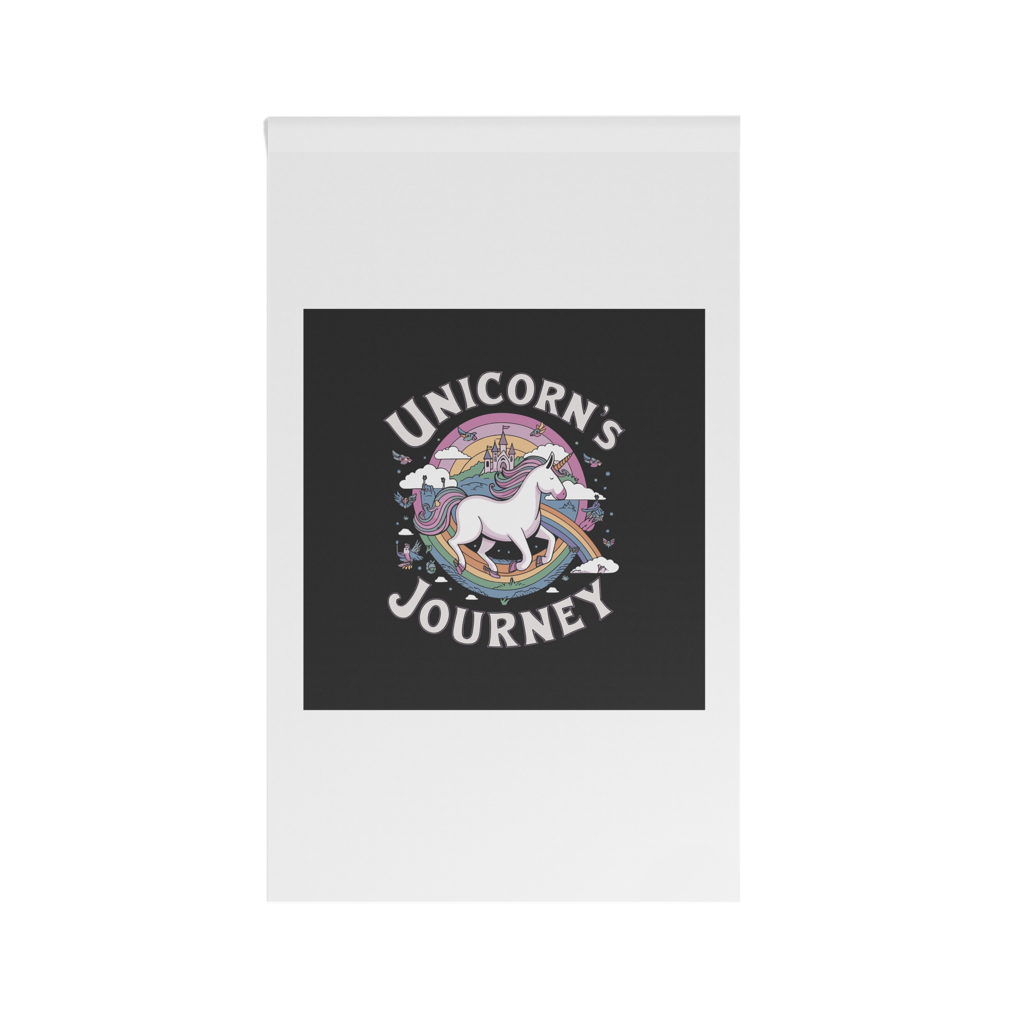 Unicorn Has Rainbow Its Back House Banner - Image 2