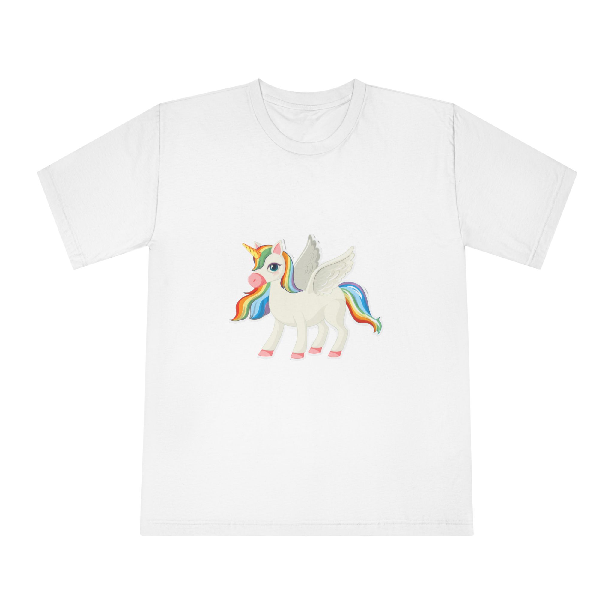Unicorn V682 Unisex Classic Crewneck T Shirt