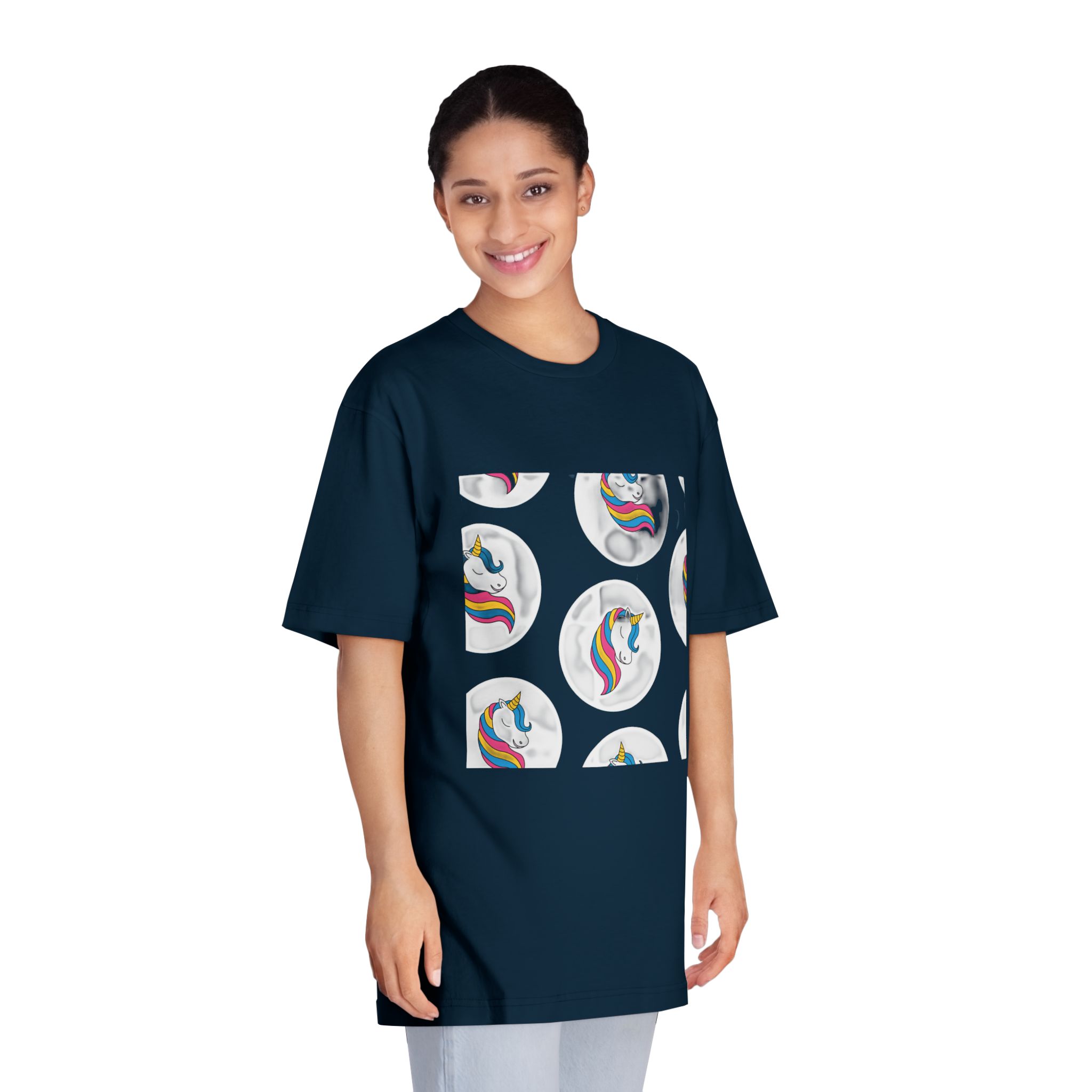 Unicorn V726 Unisex Classic Crewneck T Shirt - Image 19